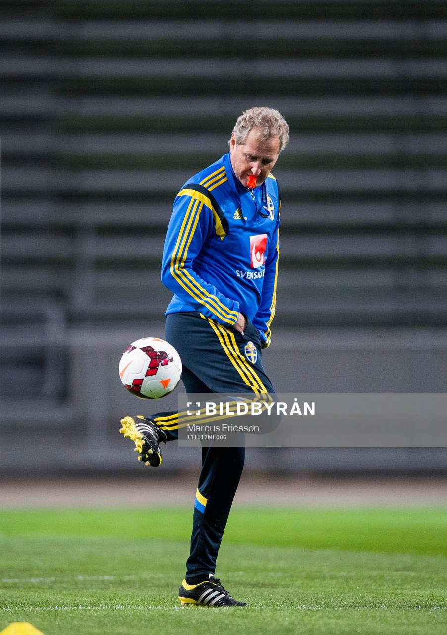 Förbundskapten Erik Hamrén