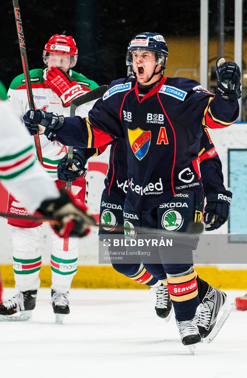 Joakim Eriksson jublar