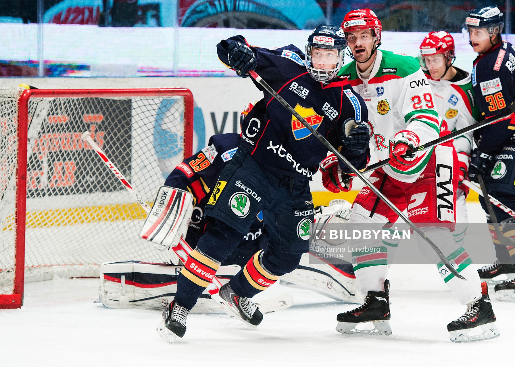 Robin Norell mot Moras Jonathan Johansson