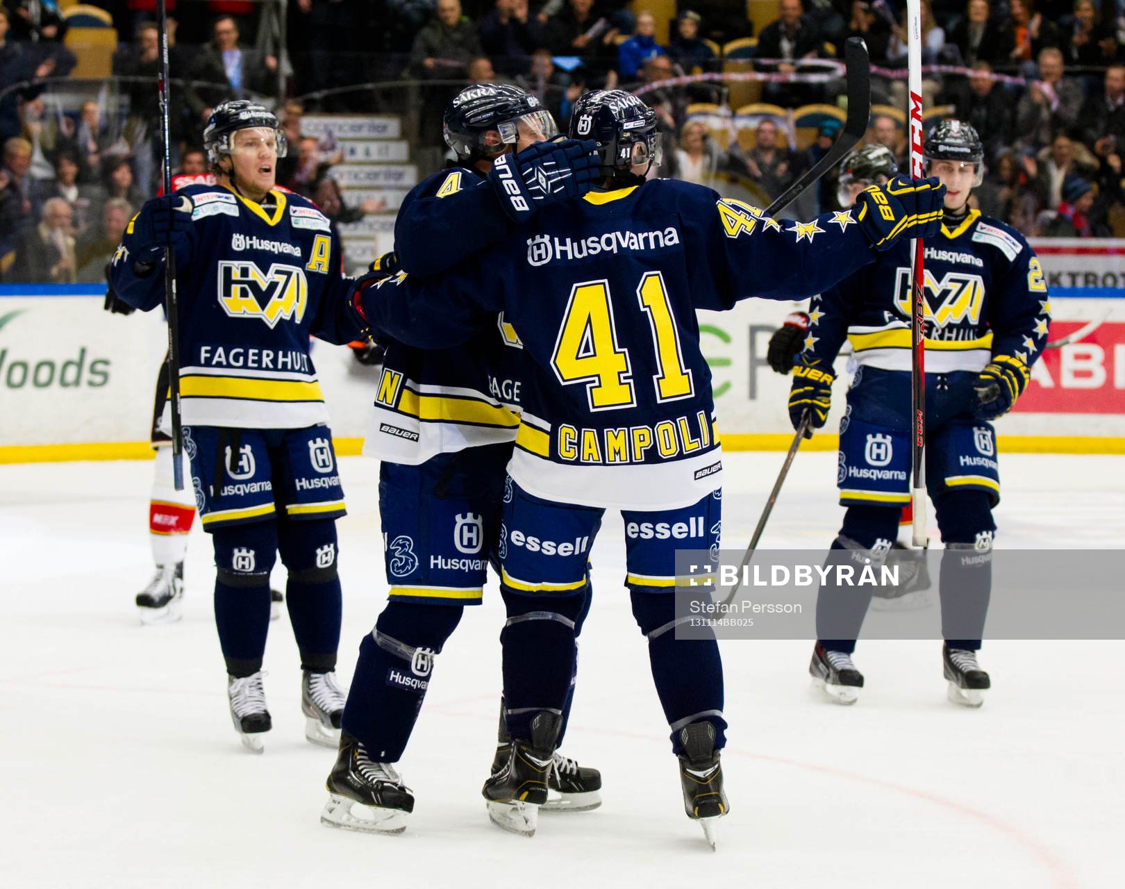 s Andreas Jämtin, Marcus Nilson, Chris Campoli och Eric