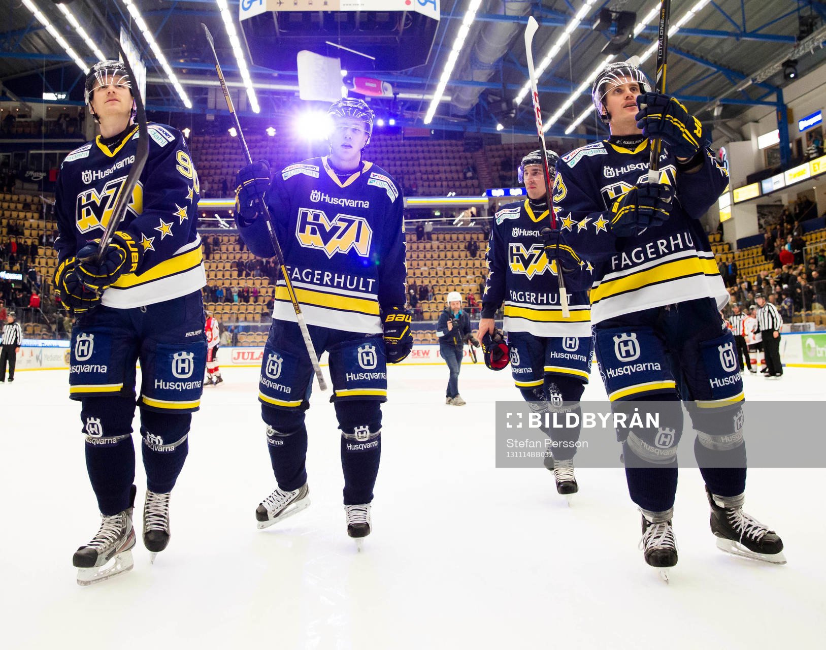 s Ted Brithén, William Karlsson, Chris Campoli och Stefan