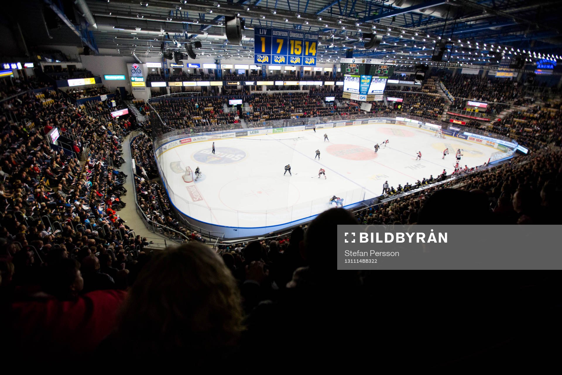 Översikt av Kinnarps Arena