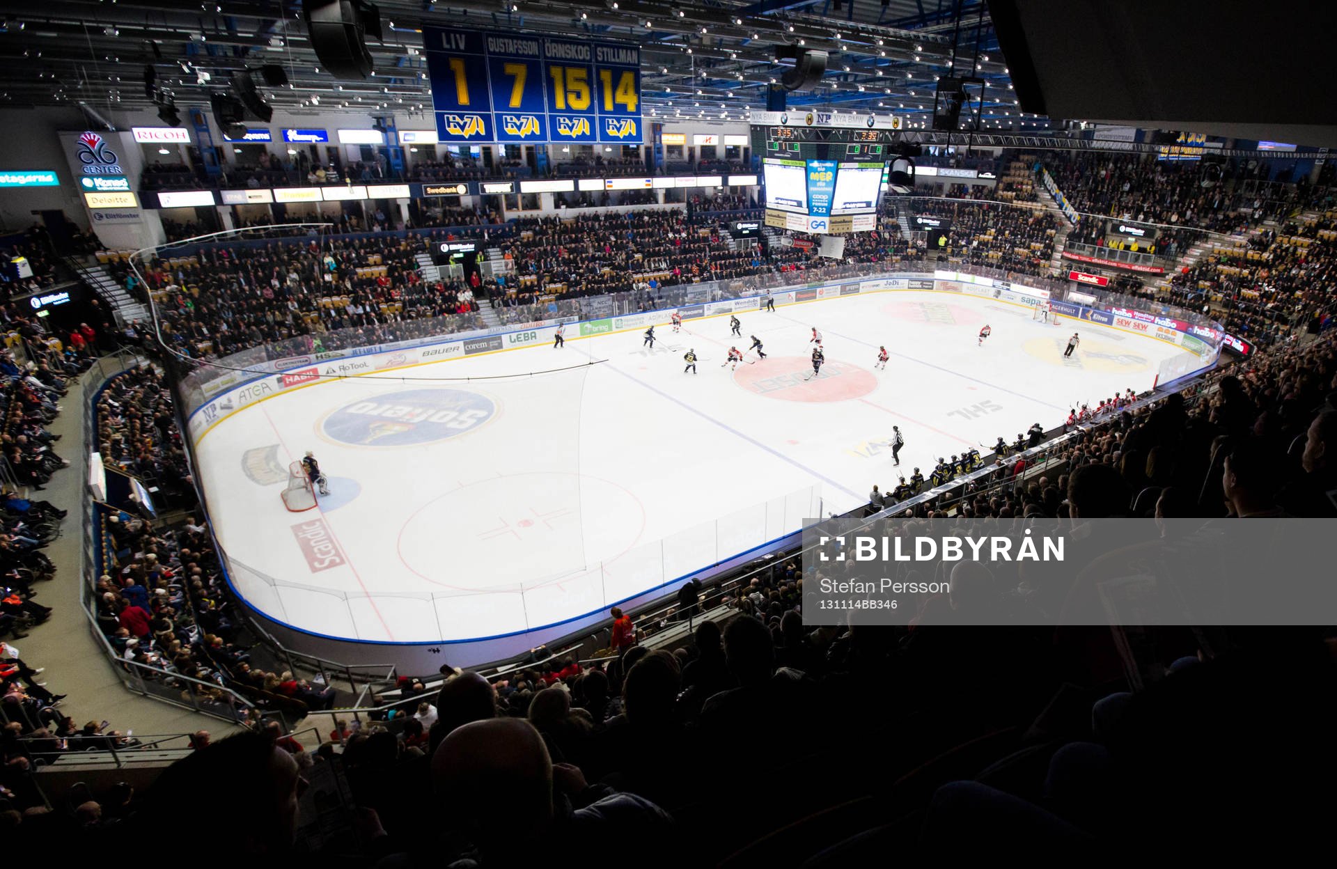 Översikt av Kinnarps Arena