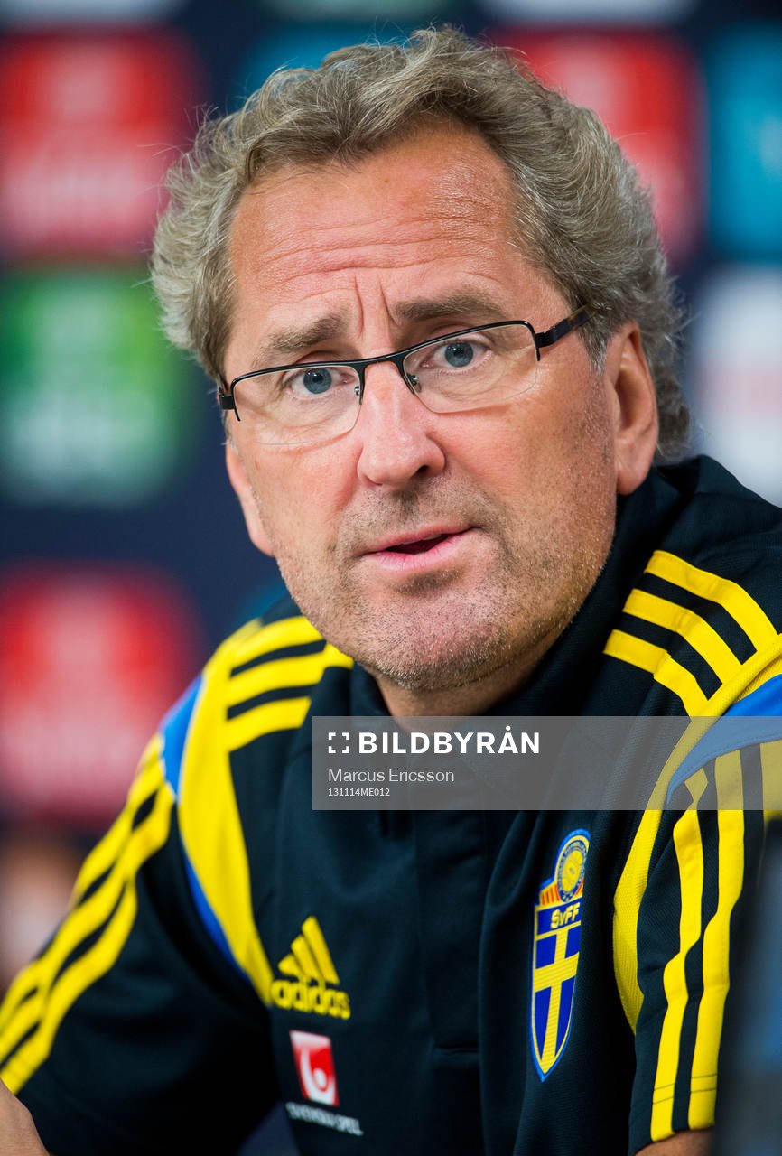 Förbundskapten Erik Hamrén
