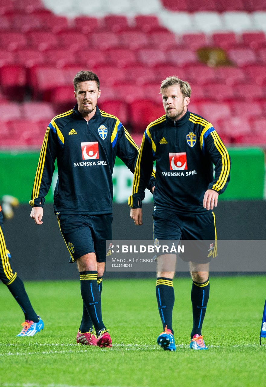 Mittbackarna Per Nilsson och Mikael Antonsson