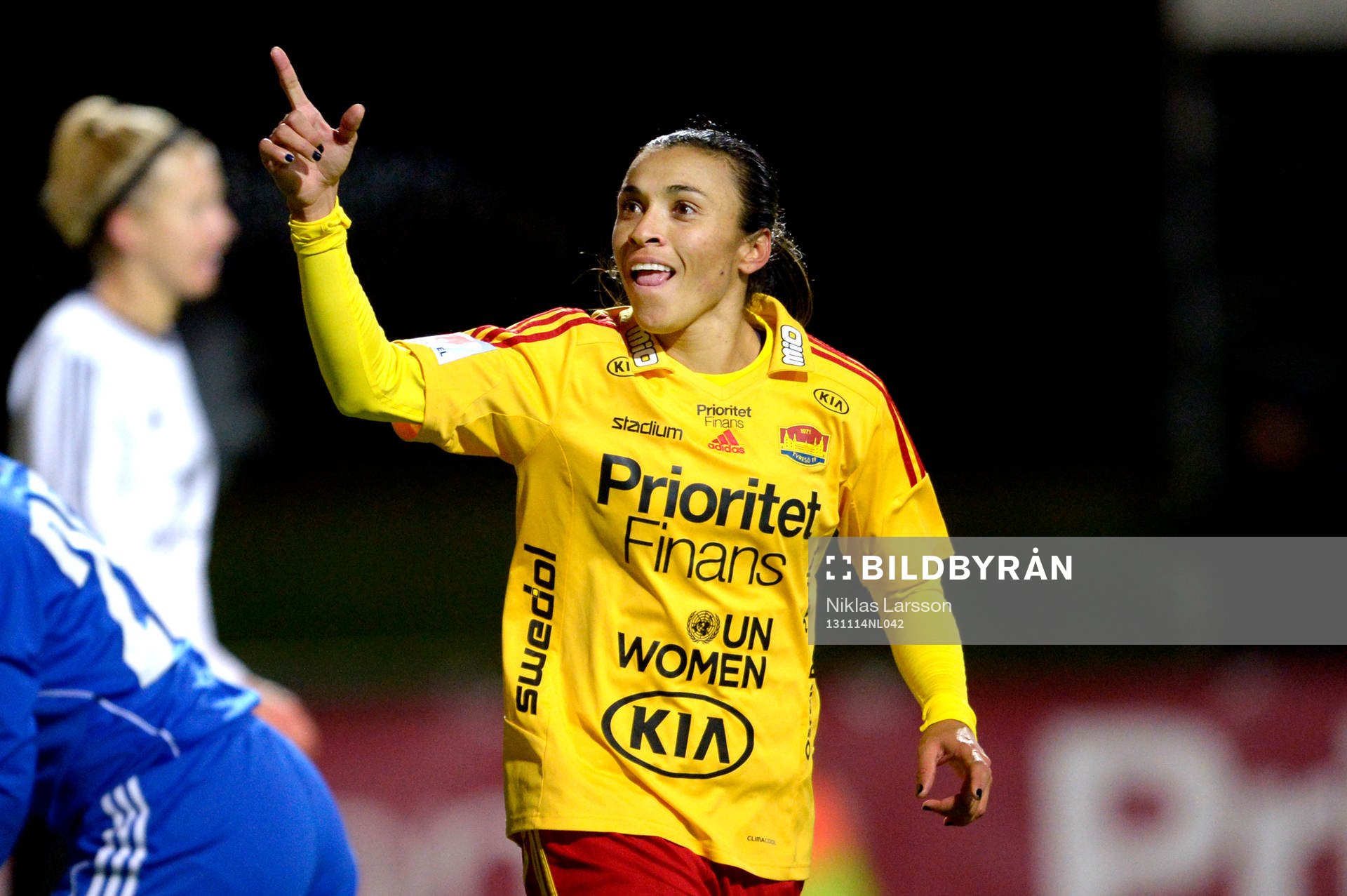 Tyresö Marta Vieira da Silva jublar