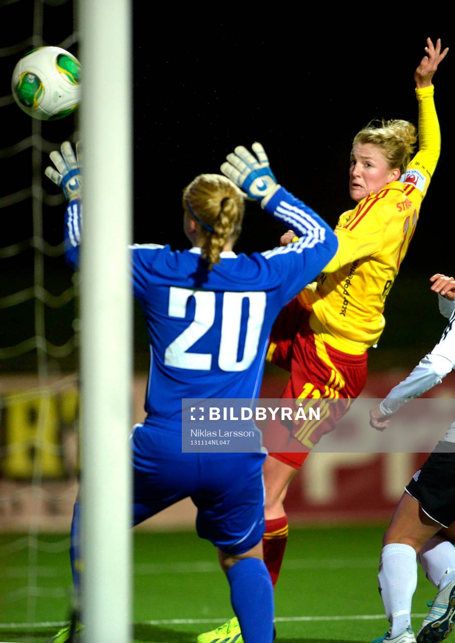 Tyresö Kirsten van de Ven gör 2-0 bakom Fortunas