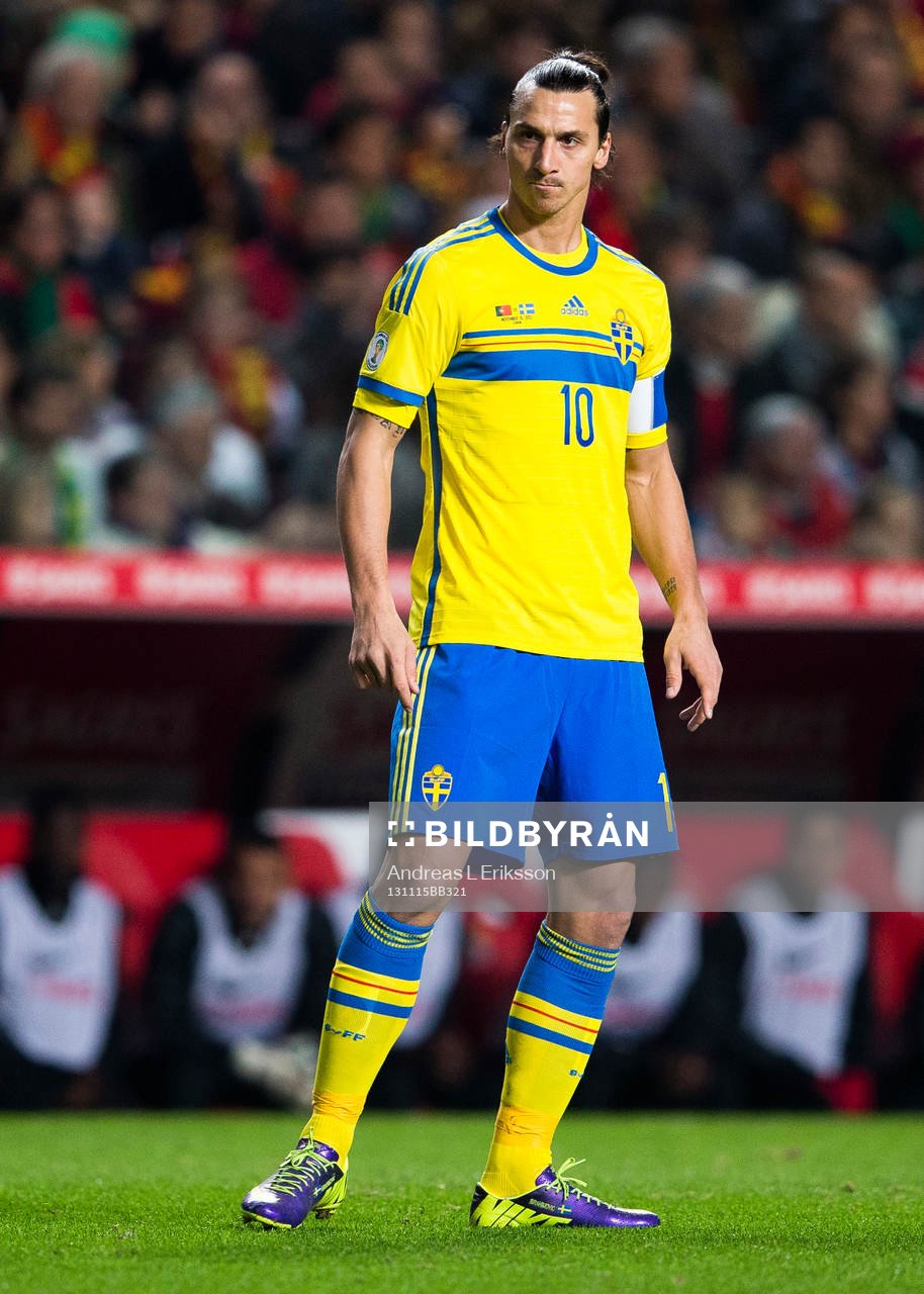 Sveriges Zlatan Ibrahimovic