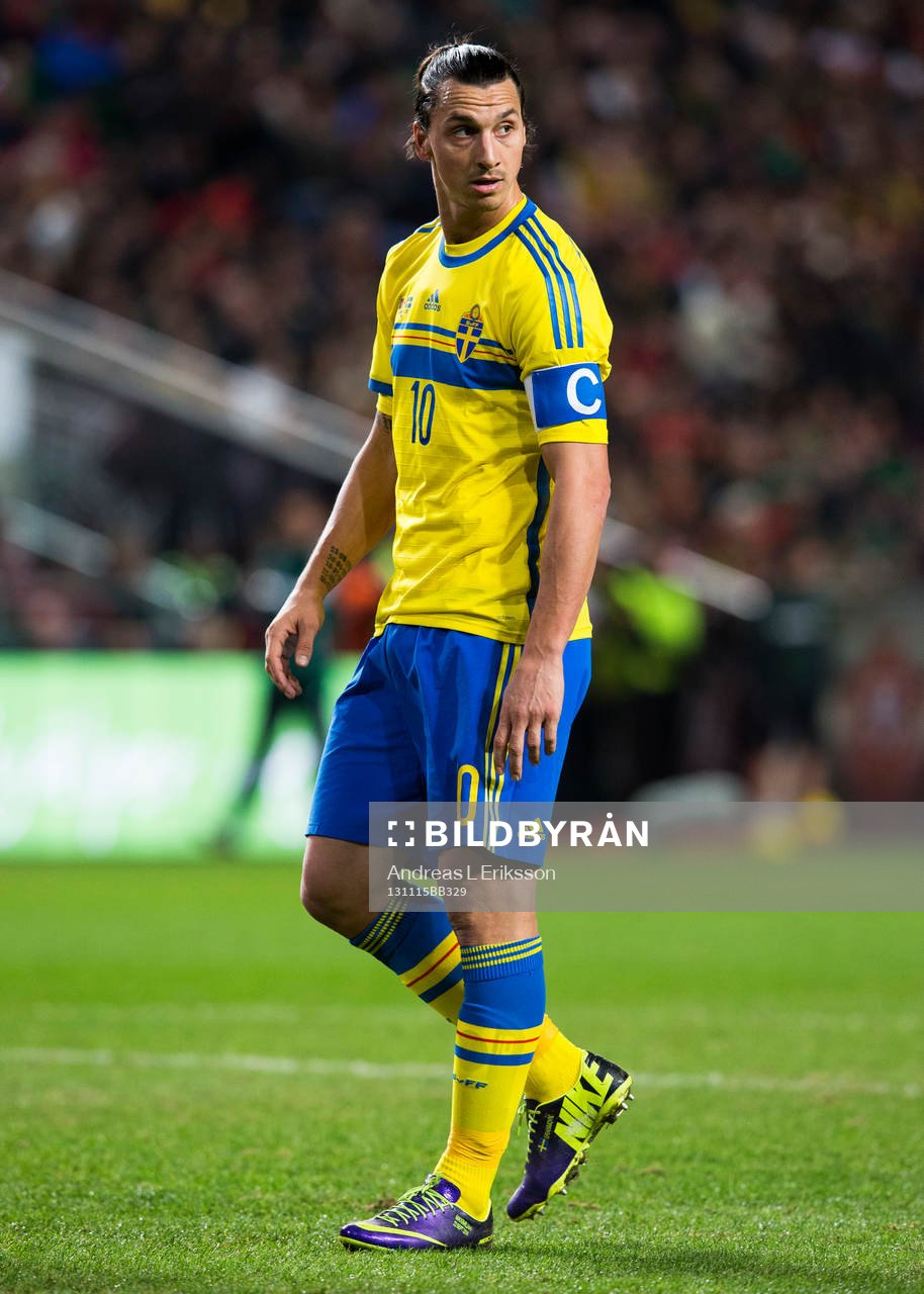 Sveriges Zlatan Ibrahimovic