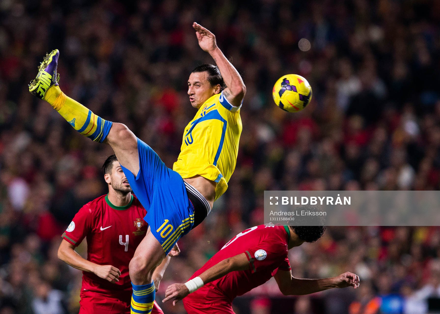 Sveriges Zlatan Ibrahimovic