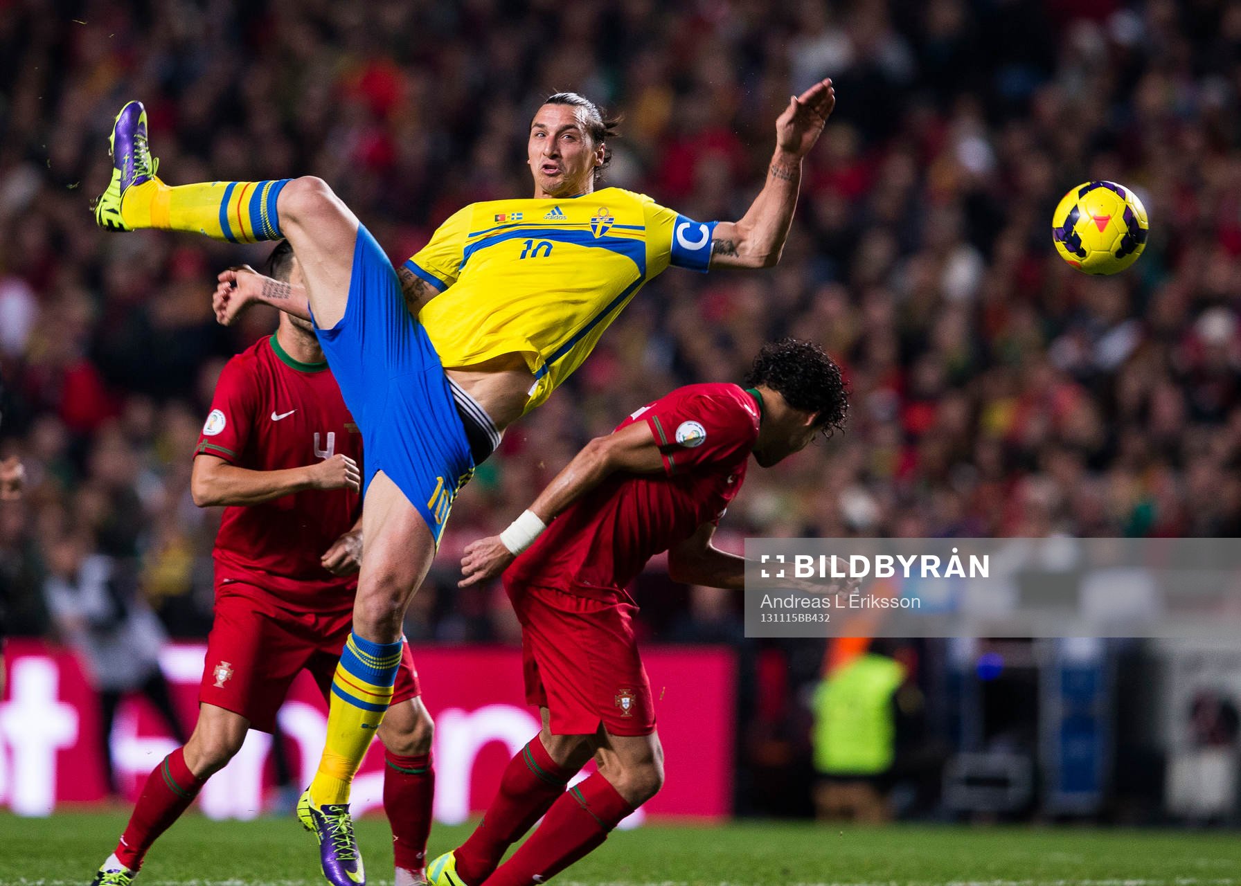 Sveriges Zlatan Ibrahimovic