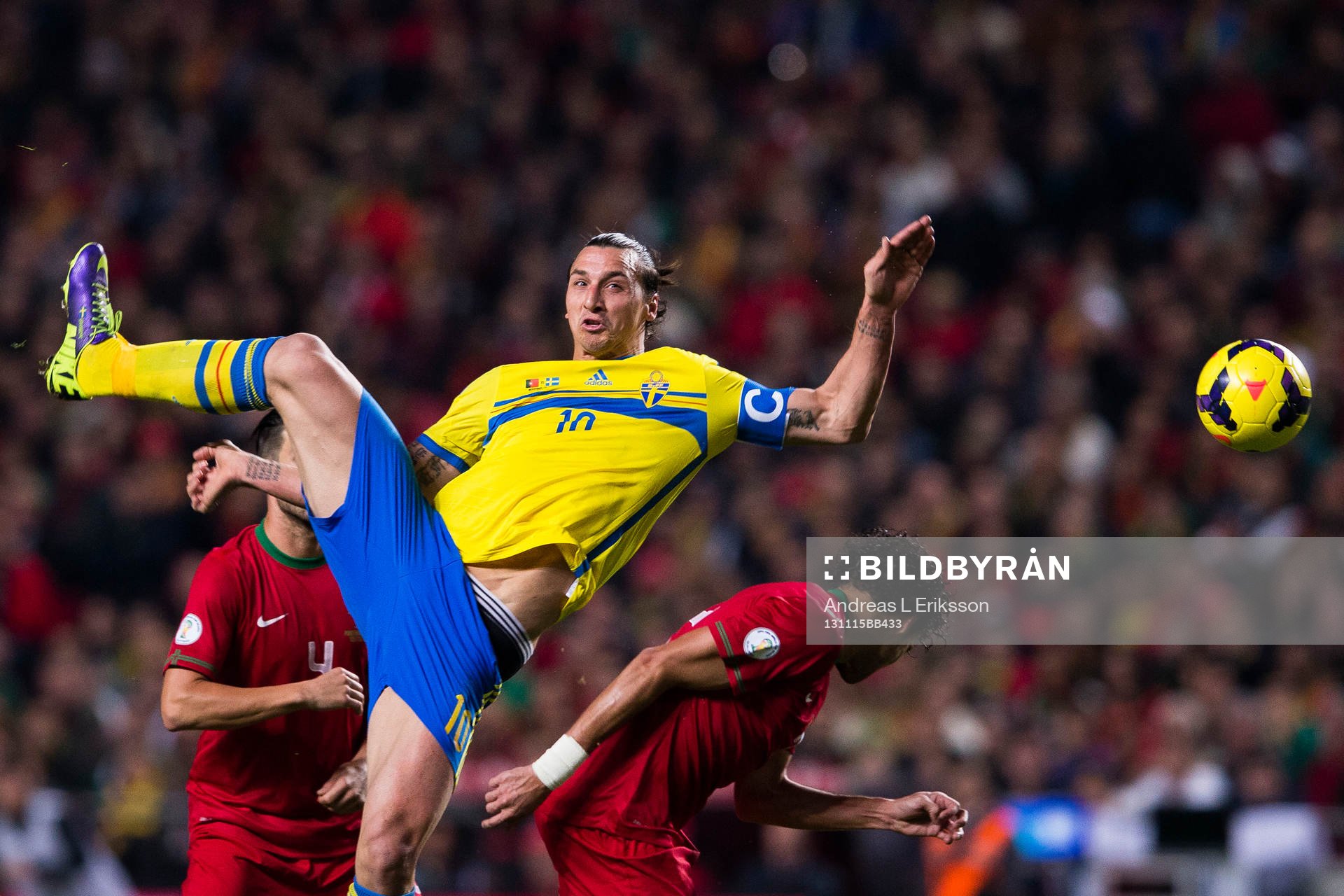 Sveriges Zlatan Ibrahimovic