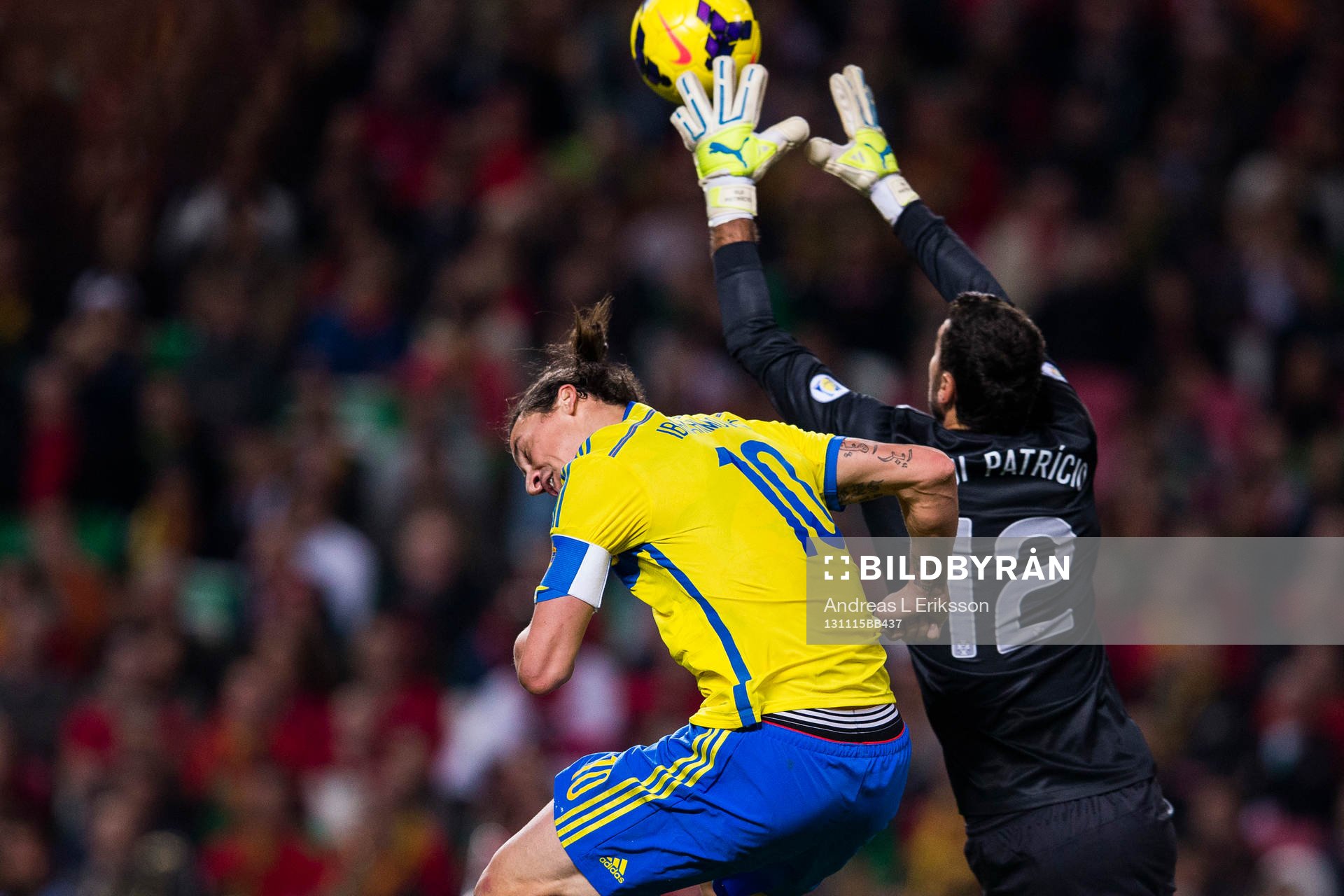 Sveriges Zlatan Ibrahimovic