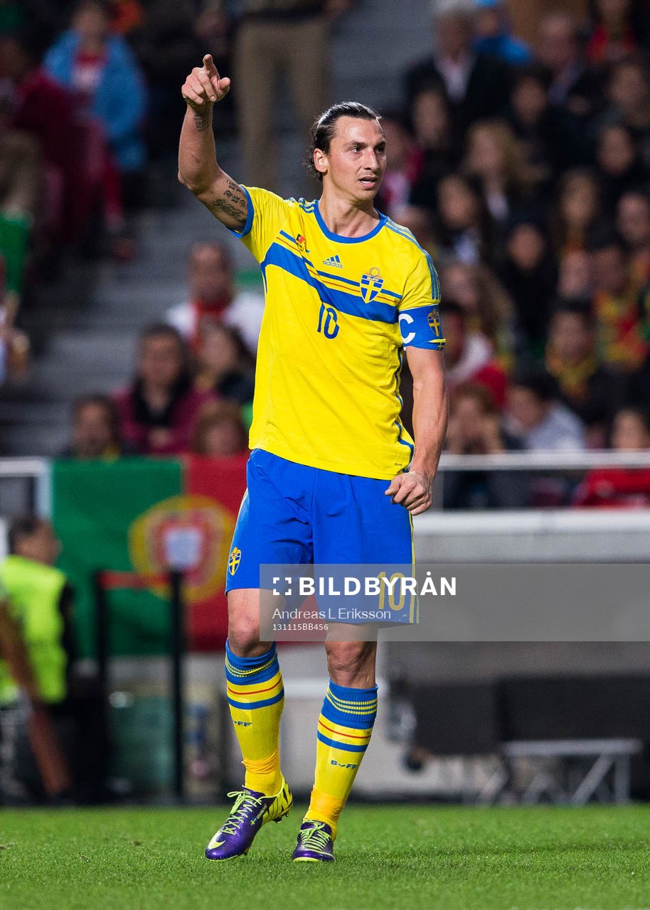 Sveriges Zlatan Ibrahimovic