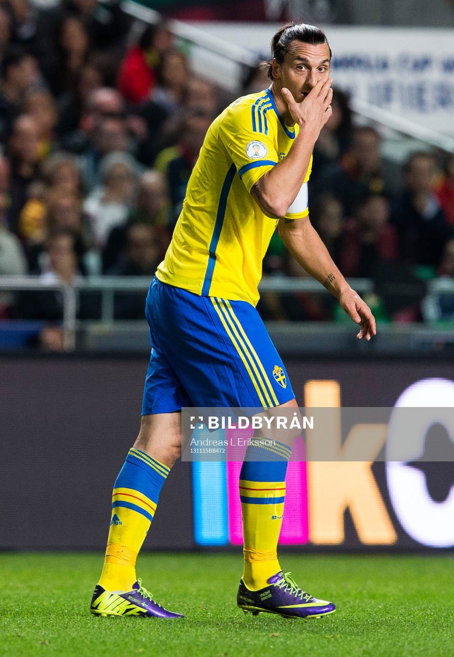 Sveriges Zlatan Ibrahimovic