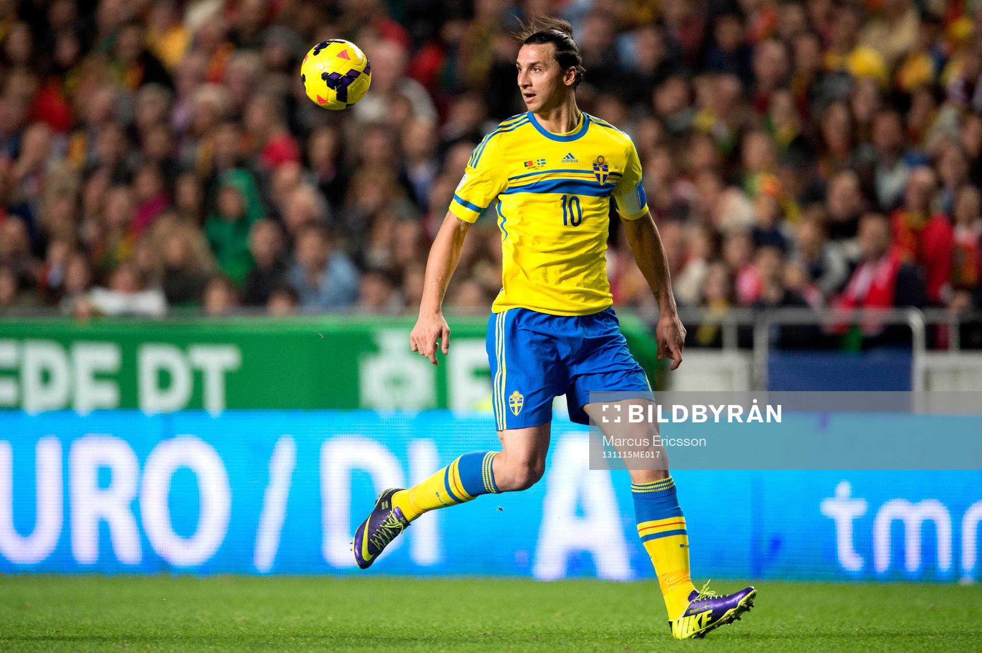 Sveriges Zlatan Ibrahimovic