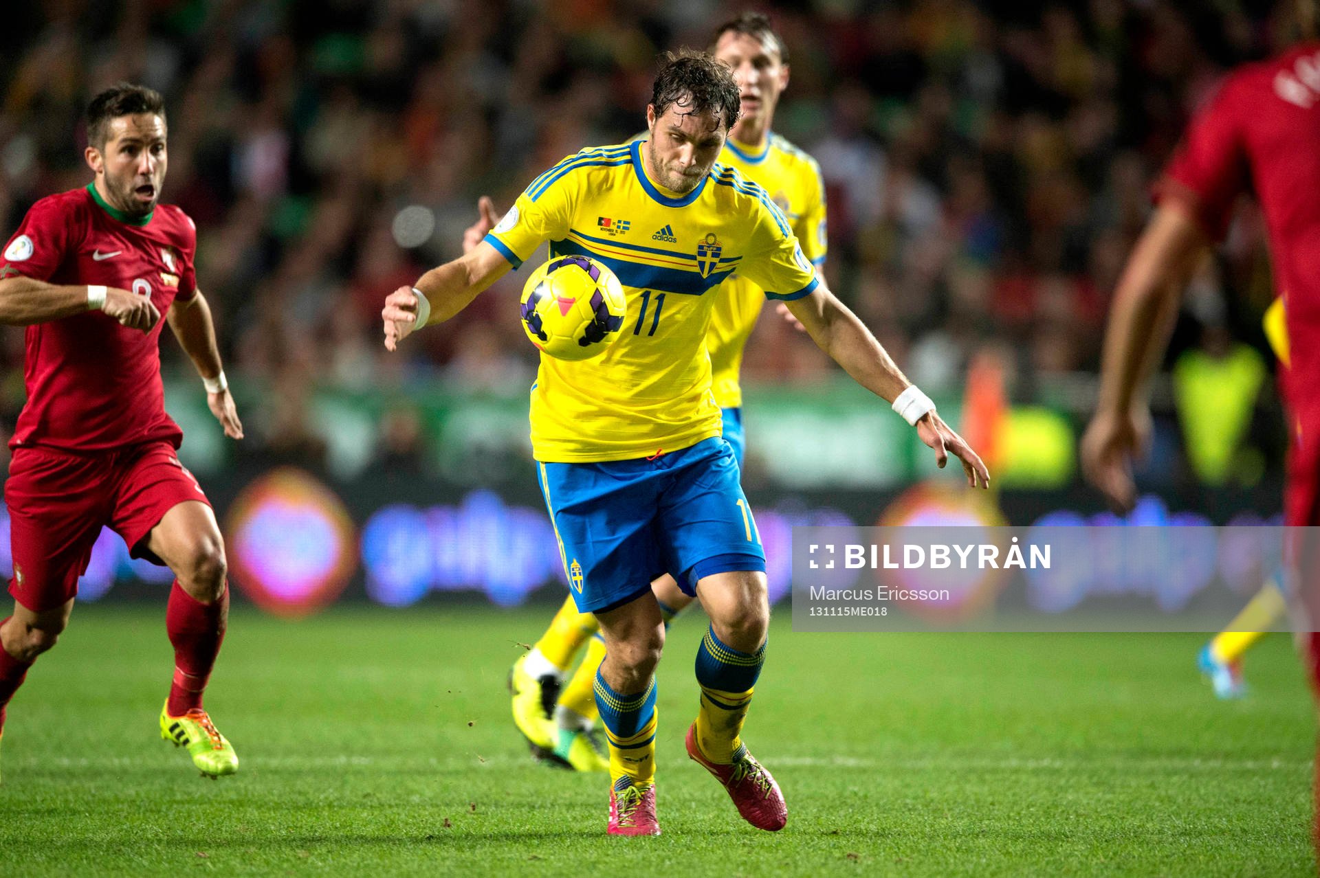 Sveriges Johan Elmander
