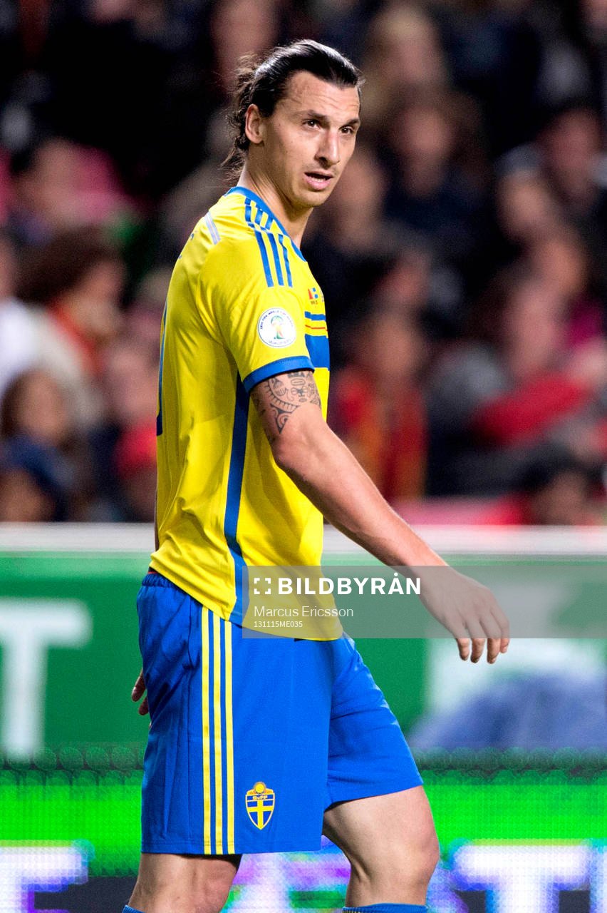 Sveriges Zlatan Ibrahimovic