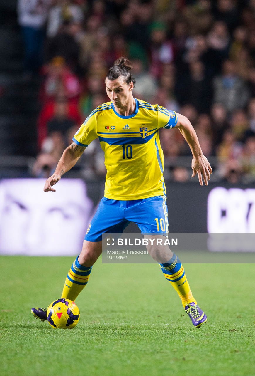 Sveriges Zlatan Ibrahimovic