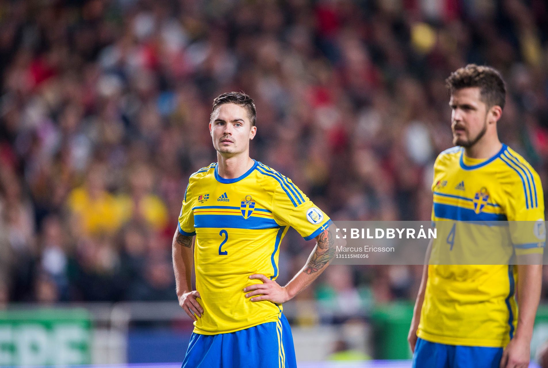 Sveriges Mikael Lustig och Per Nilsson