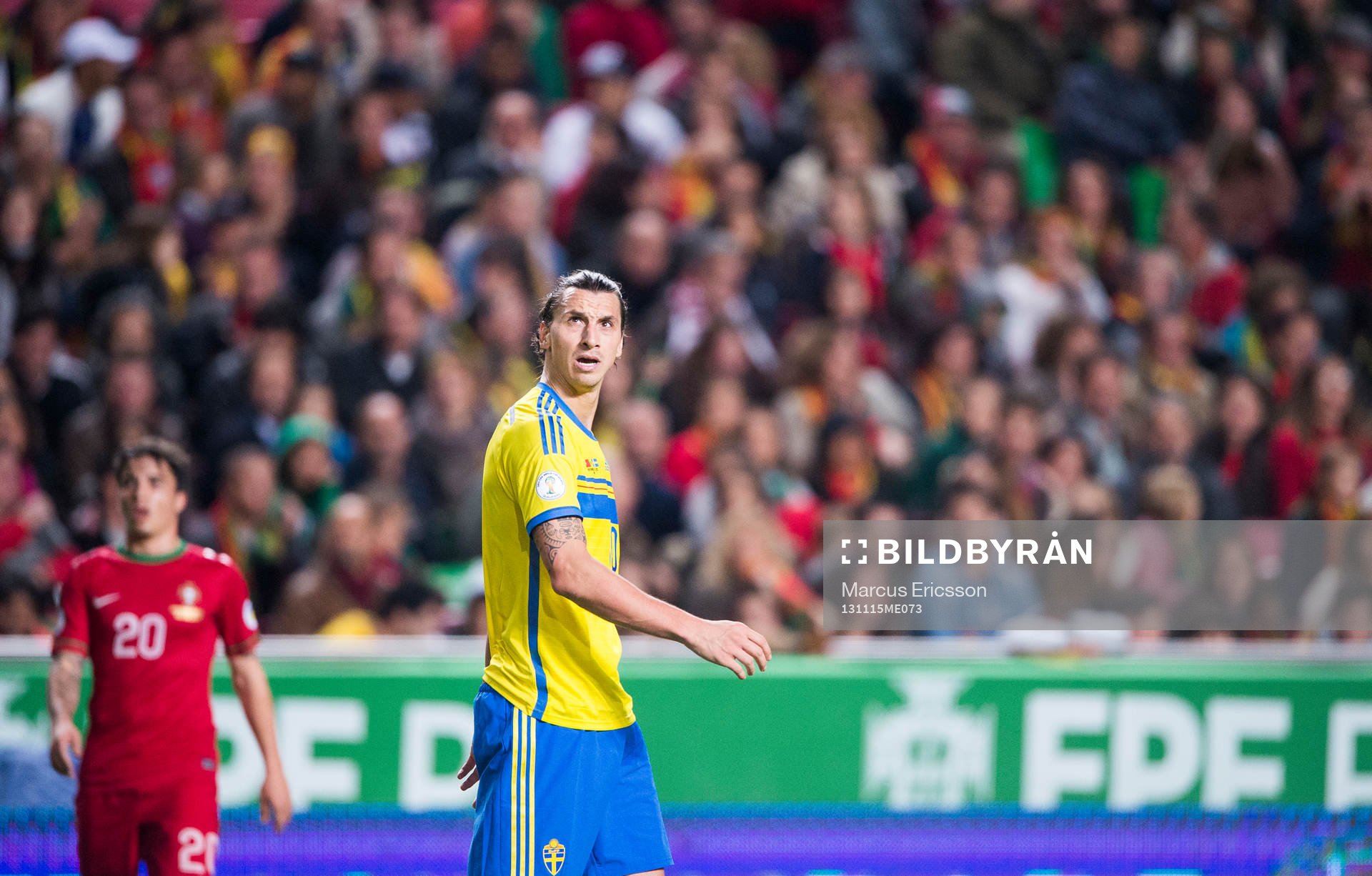 Sveriges Zlatan Ibrahimovic