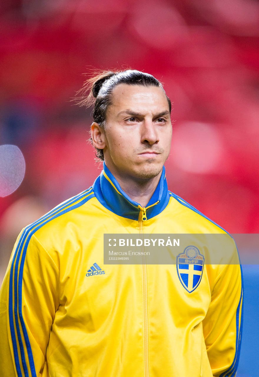 Sveriges Zlatan Ibrahimovic