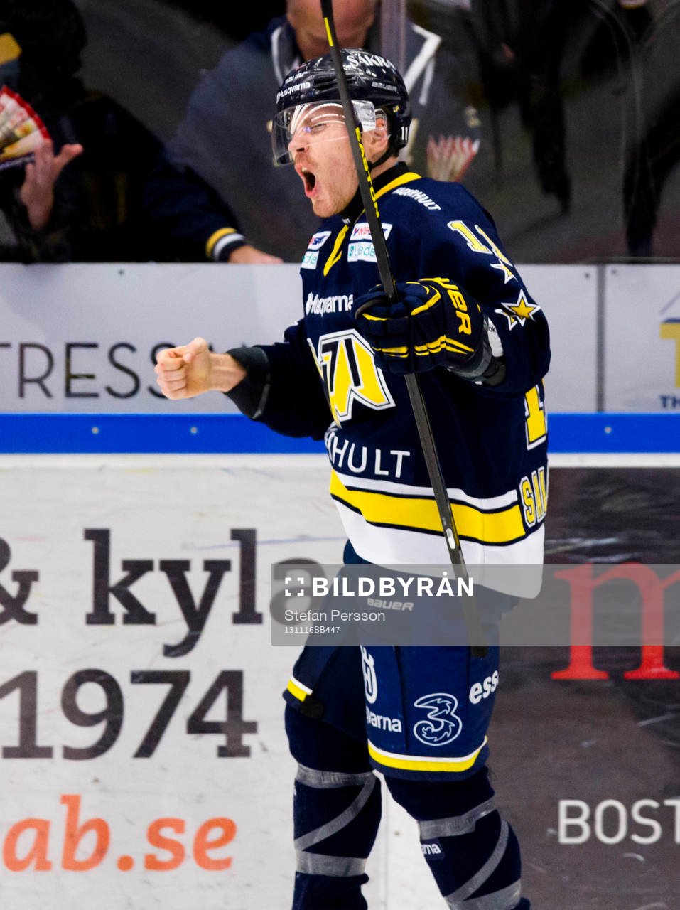 s Anssi Salmela jublar