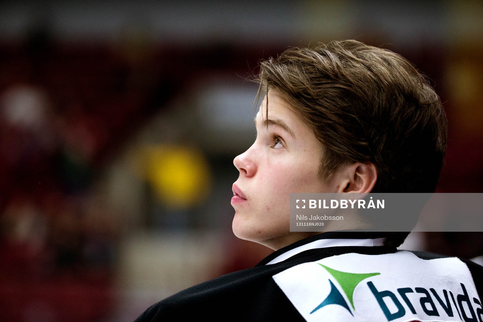 Malmö Redhawks målvakt Olle Wallberg