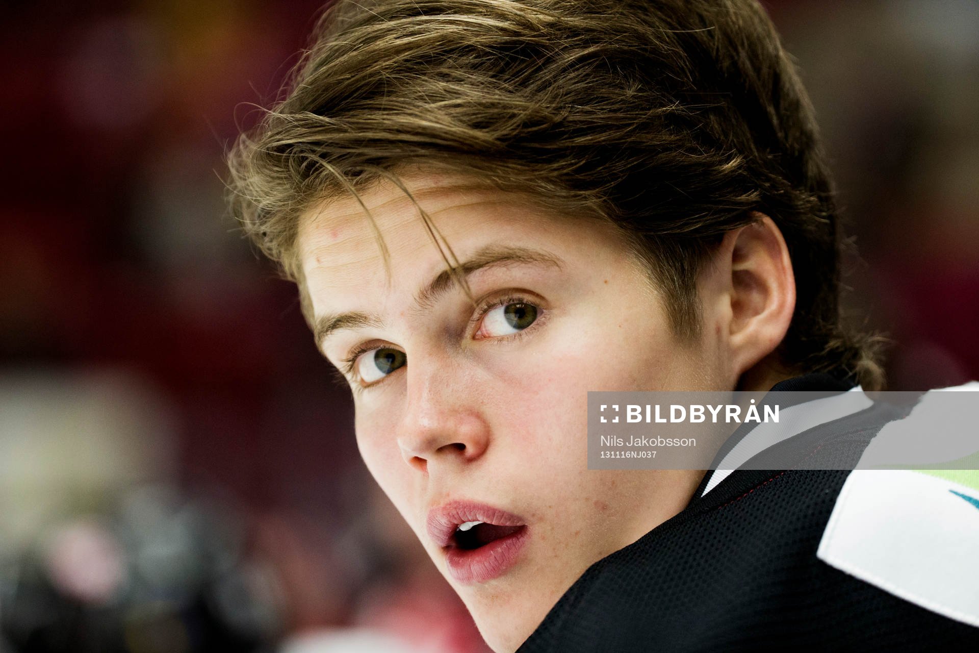 Malmö Redhawks målvakt Olle Wallberg