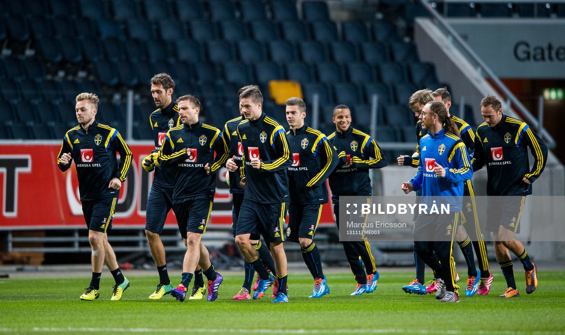 Sebastian Larsson och Anders Svensson i täten