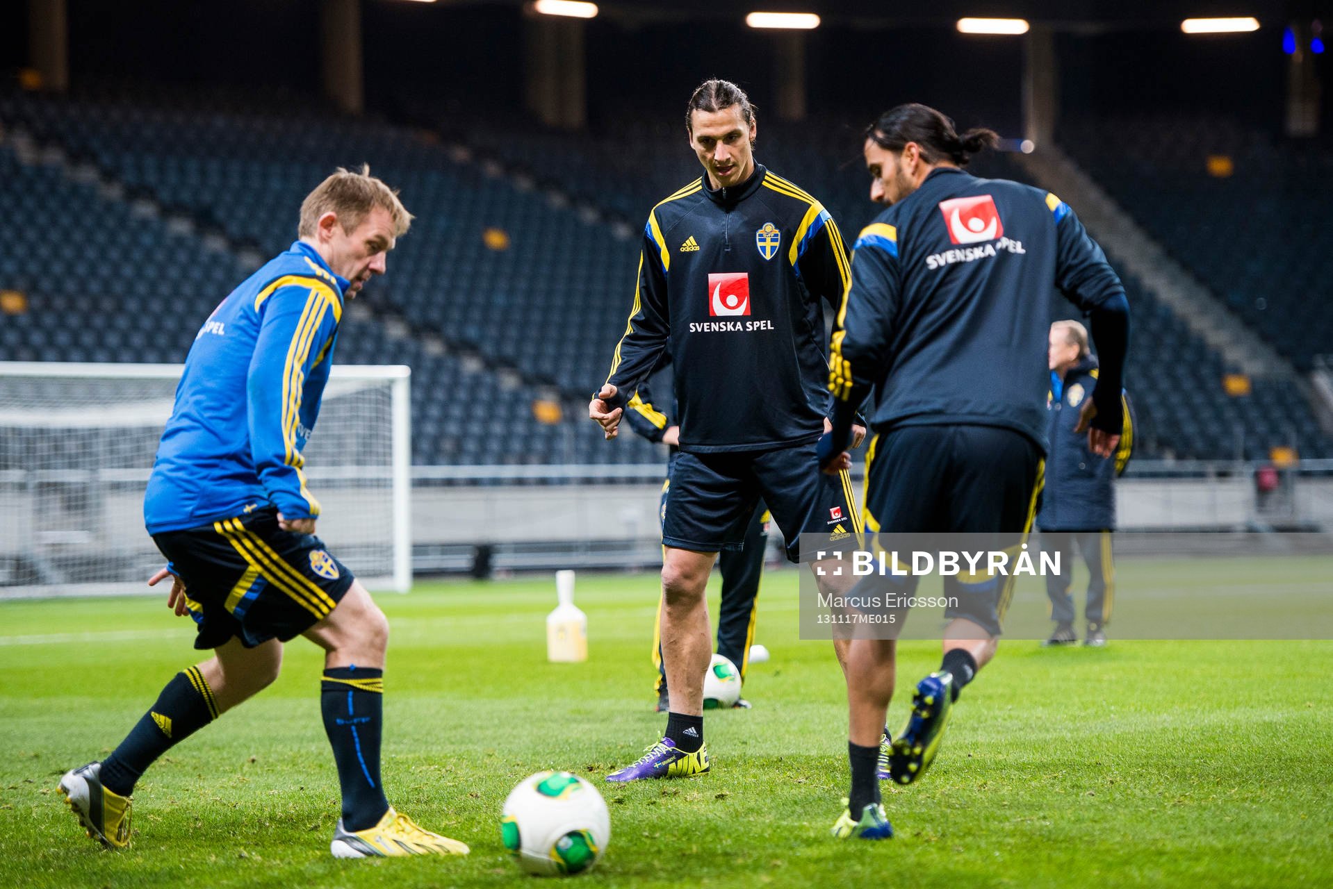 Fysiologen Paul Balsom, Zlatan Ibrahimovic och Erkan Zengin