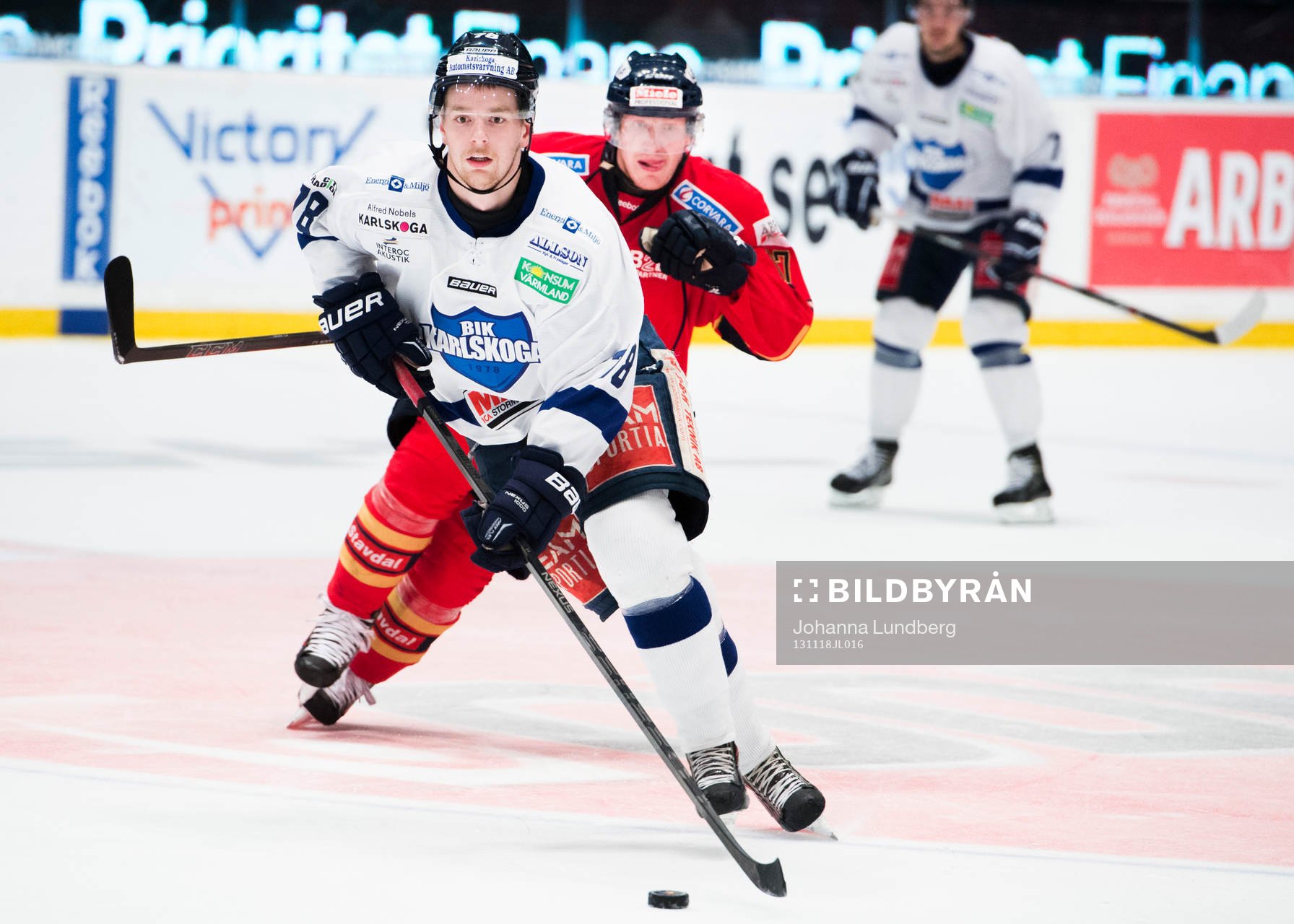 Karlskogas Sean-Michel Sunnqvist mot Henrik Eriksson