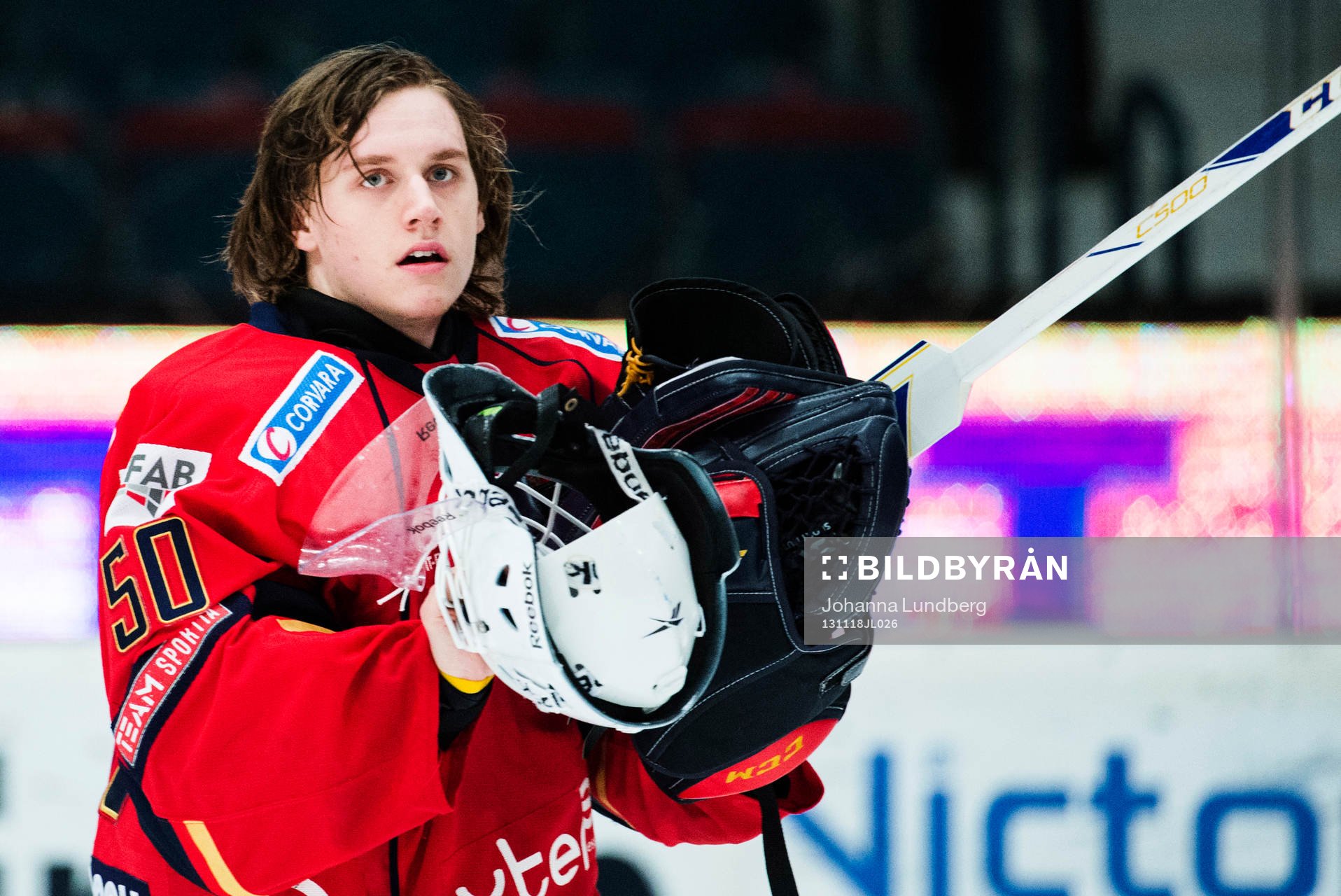 målvakt Johan Mattsson deppar