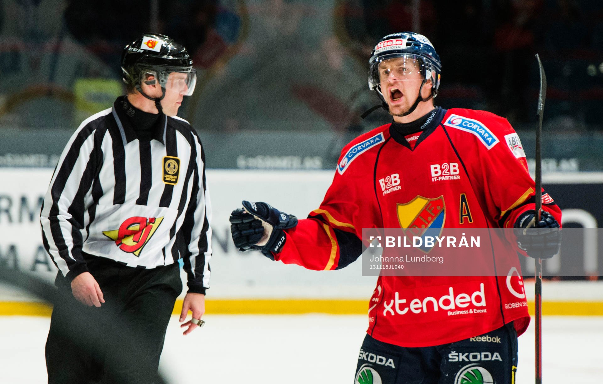 Joakim Eriksson jublar