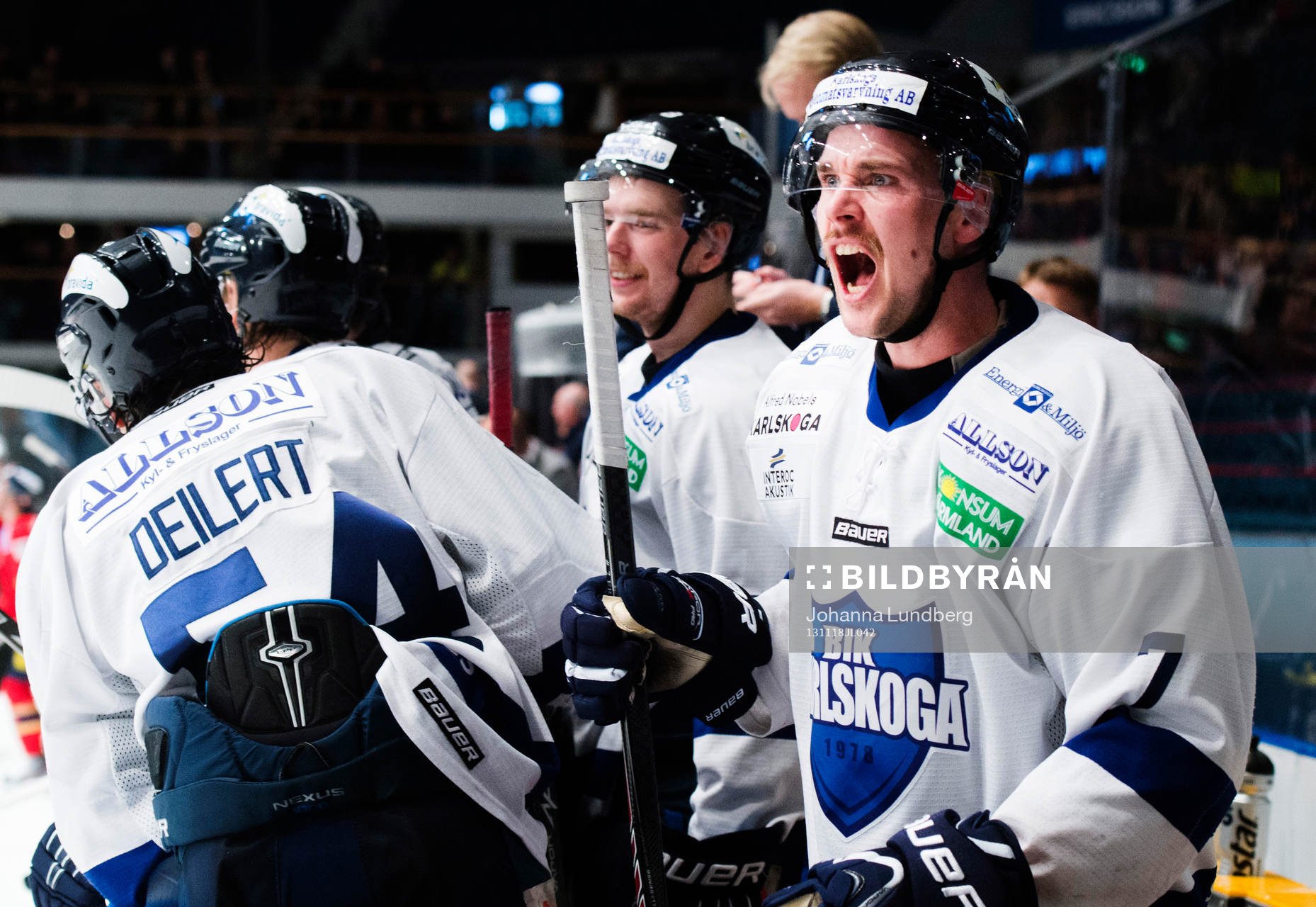 Karlskogas Fredrik Ericsson jublar