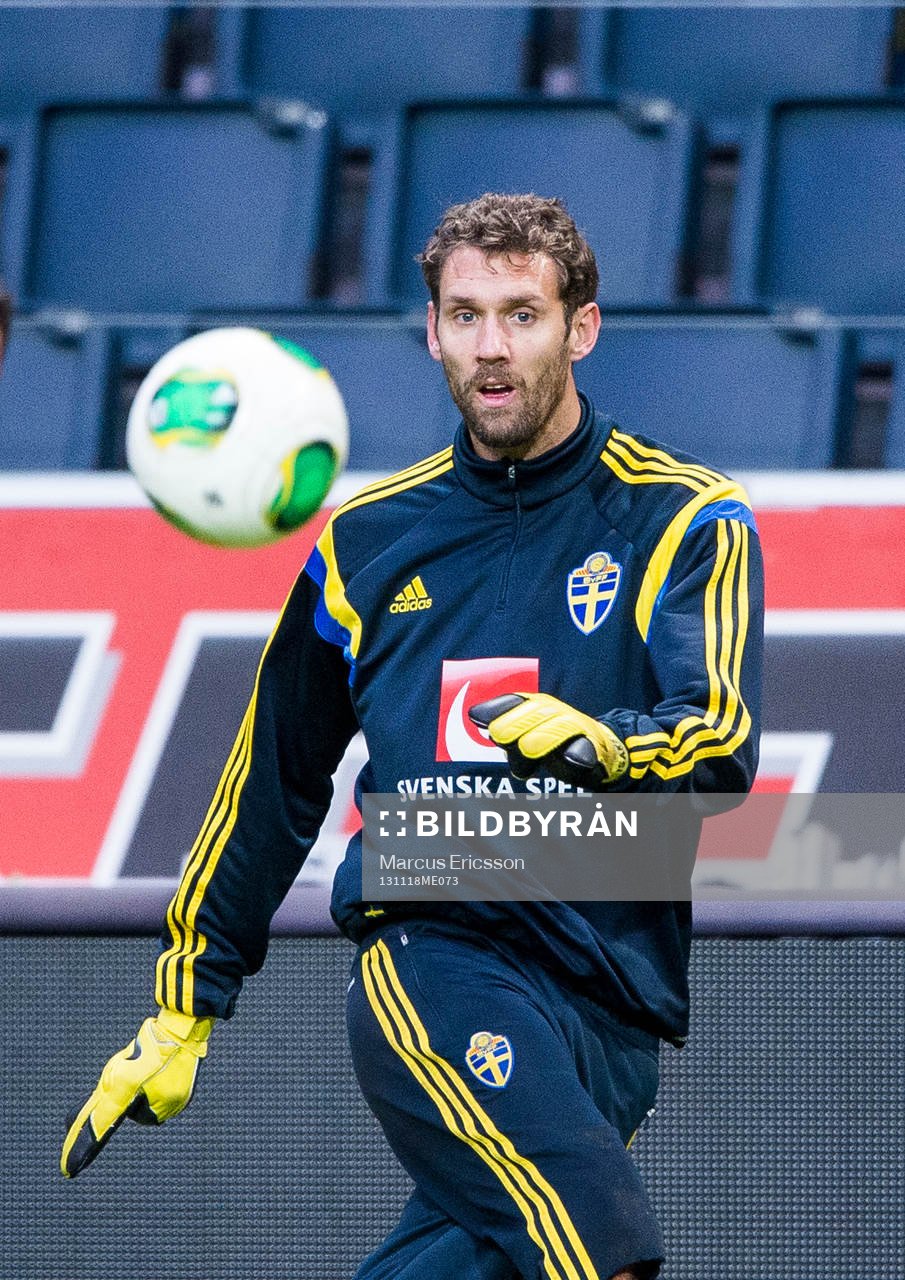 Målvakten Andreas Isaksson