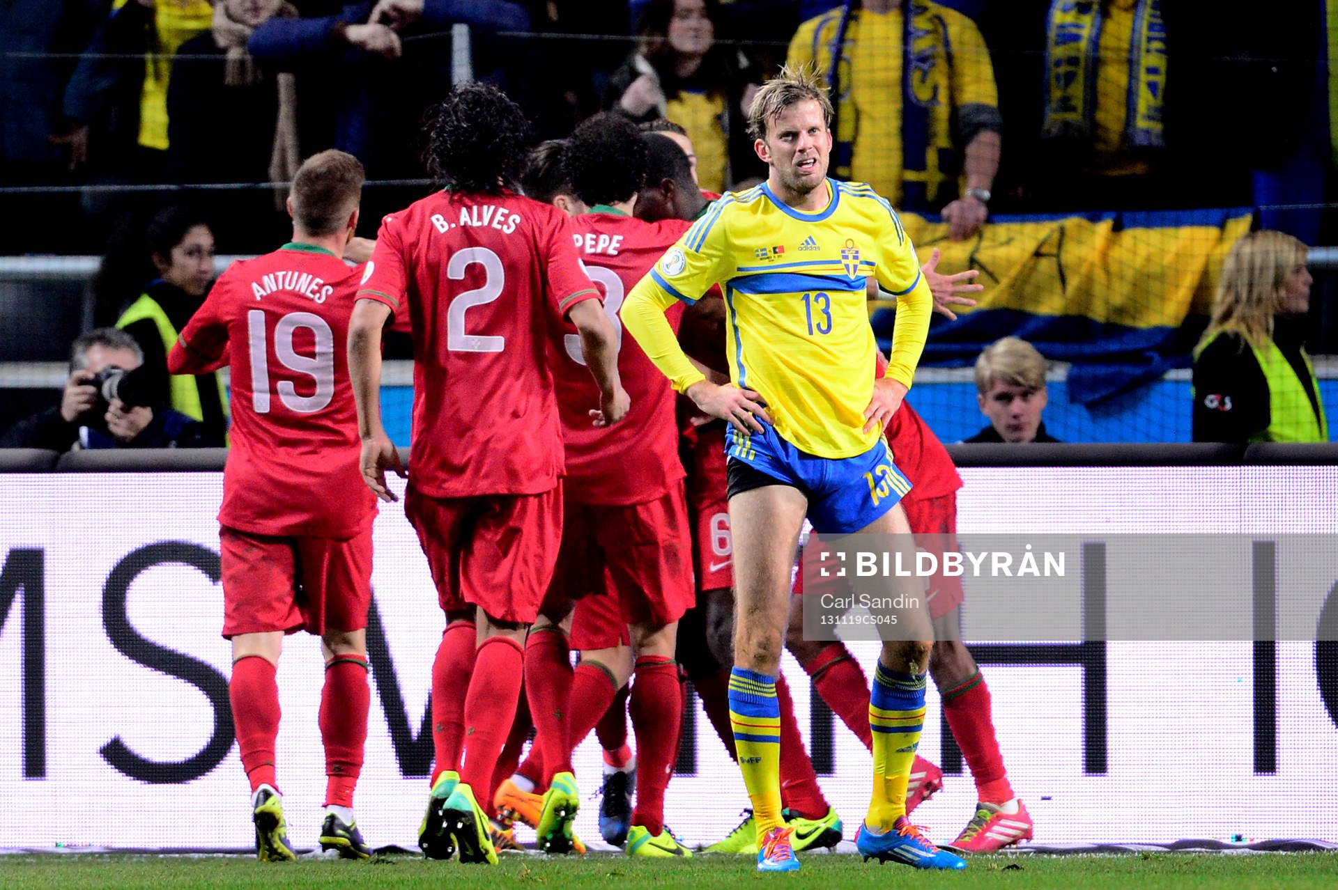 Sveriges Mikael Antonsson deppar