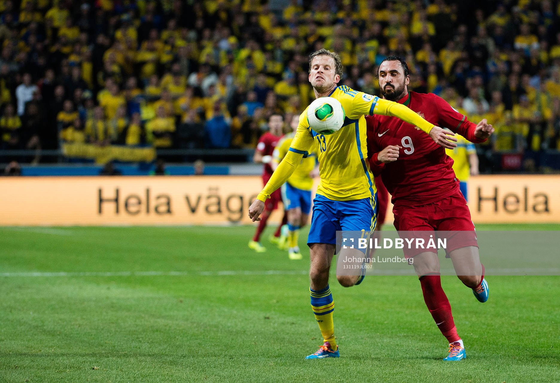 Mikael Antonsson och Hugo Almeida