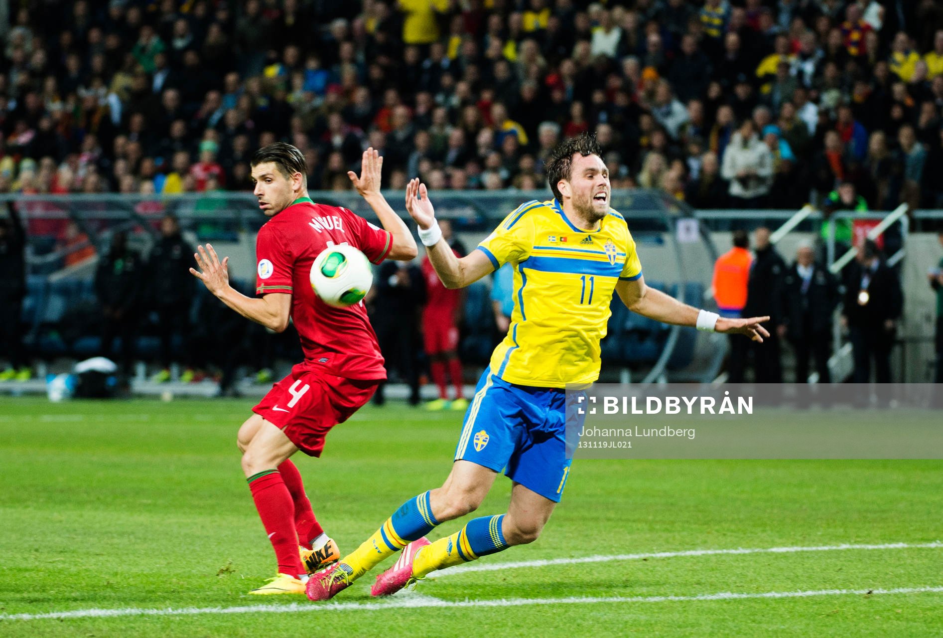 Johan Elmander fälls