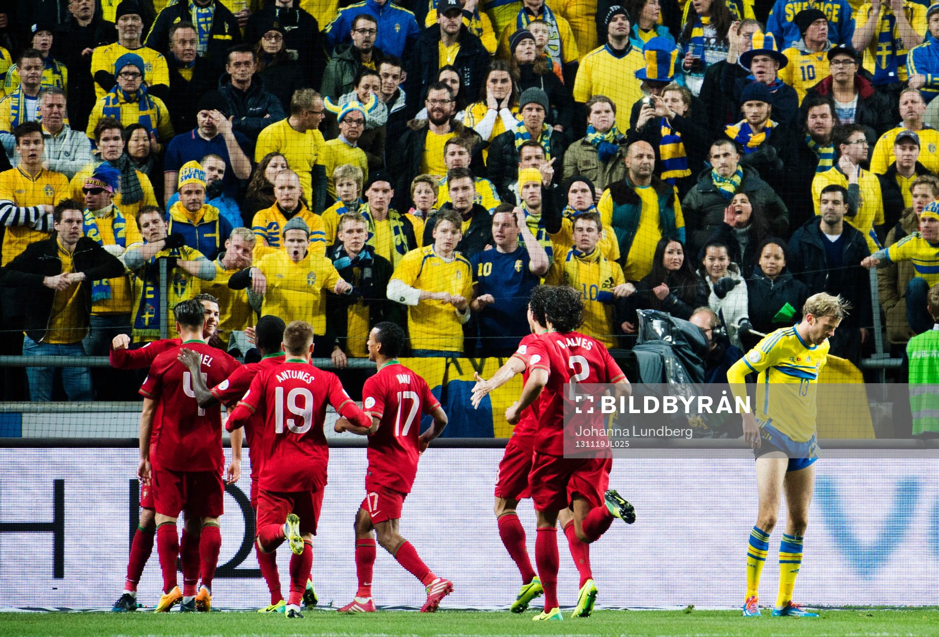 Portugal jublar och Mikael Antonsson deppar