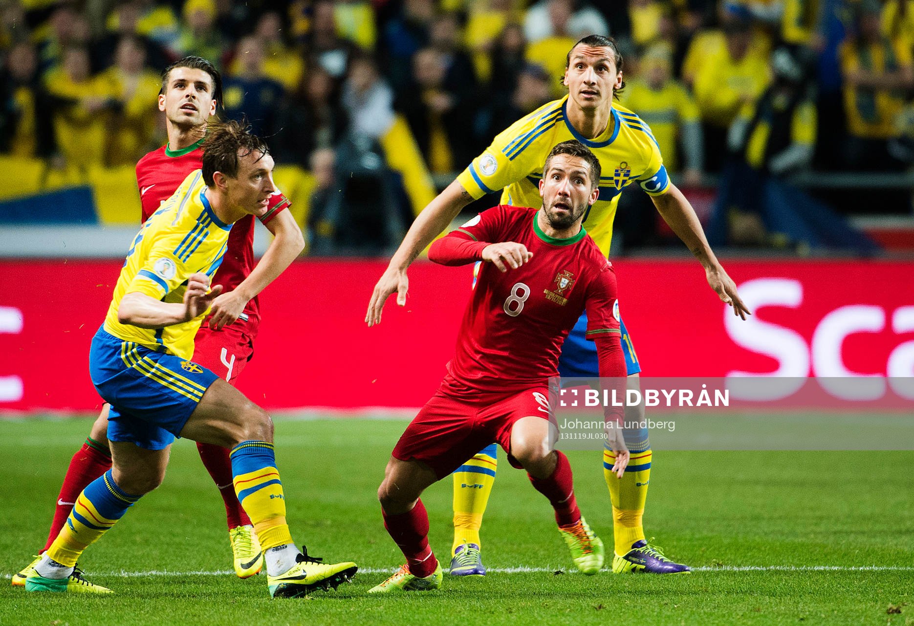 Miguel Veloso, Kim Källström, Joâo Moutinho  och Zlatan
