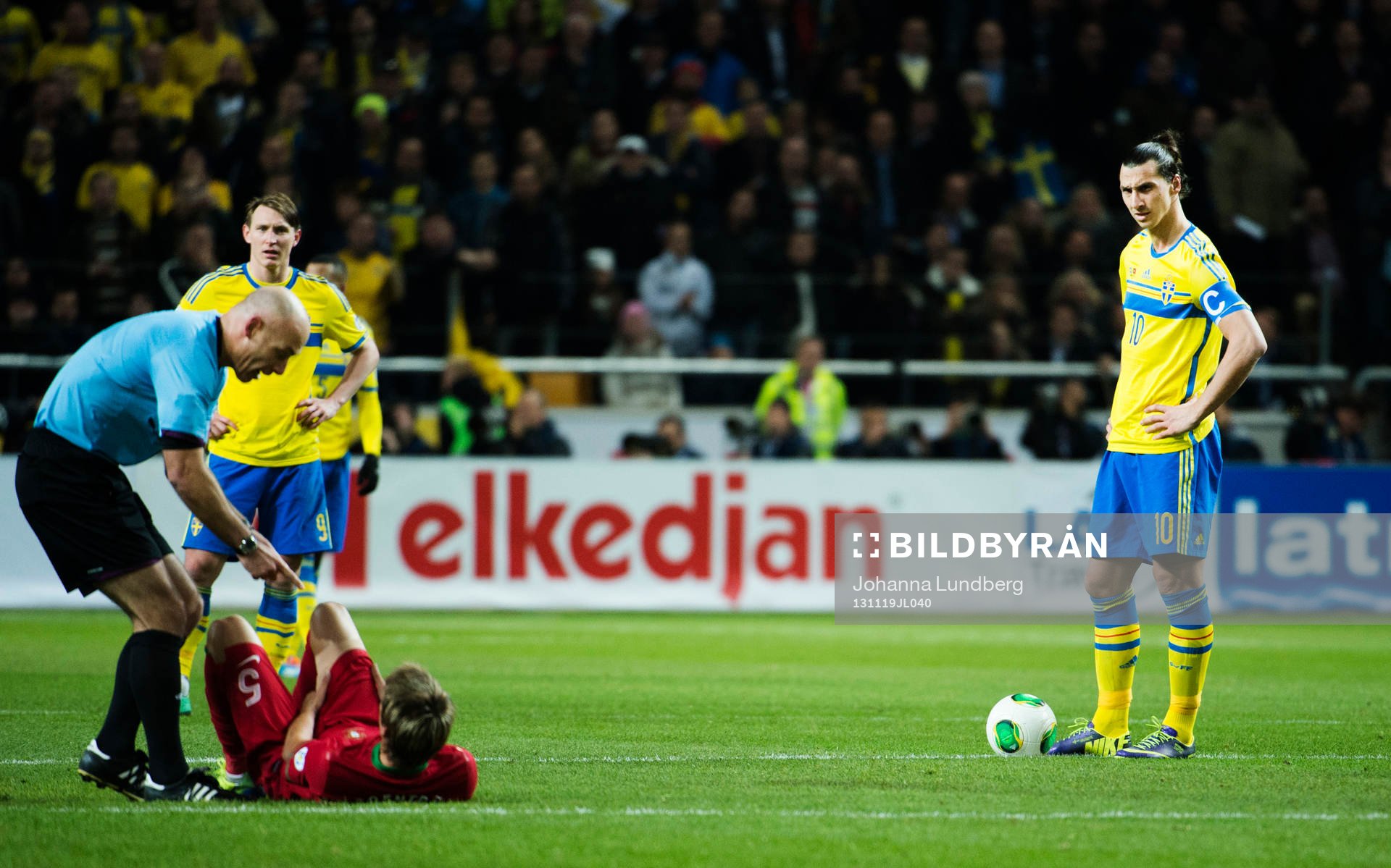 Kim Källström och Zlatan Ibrahimovic