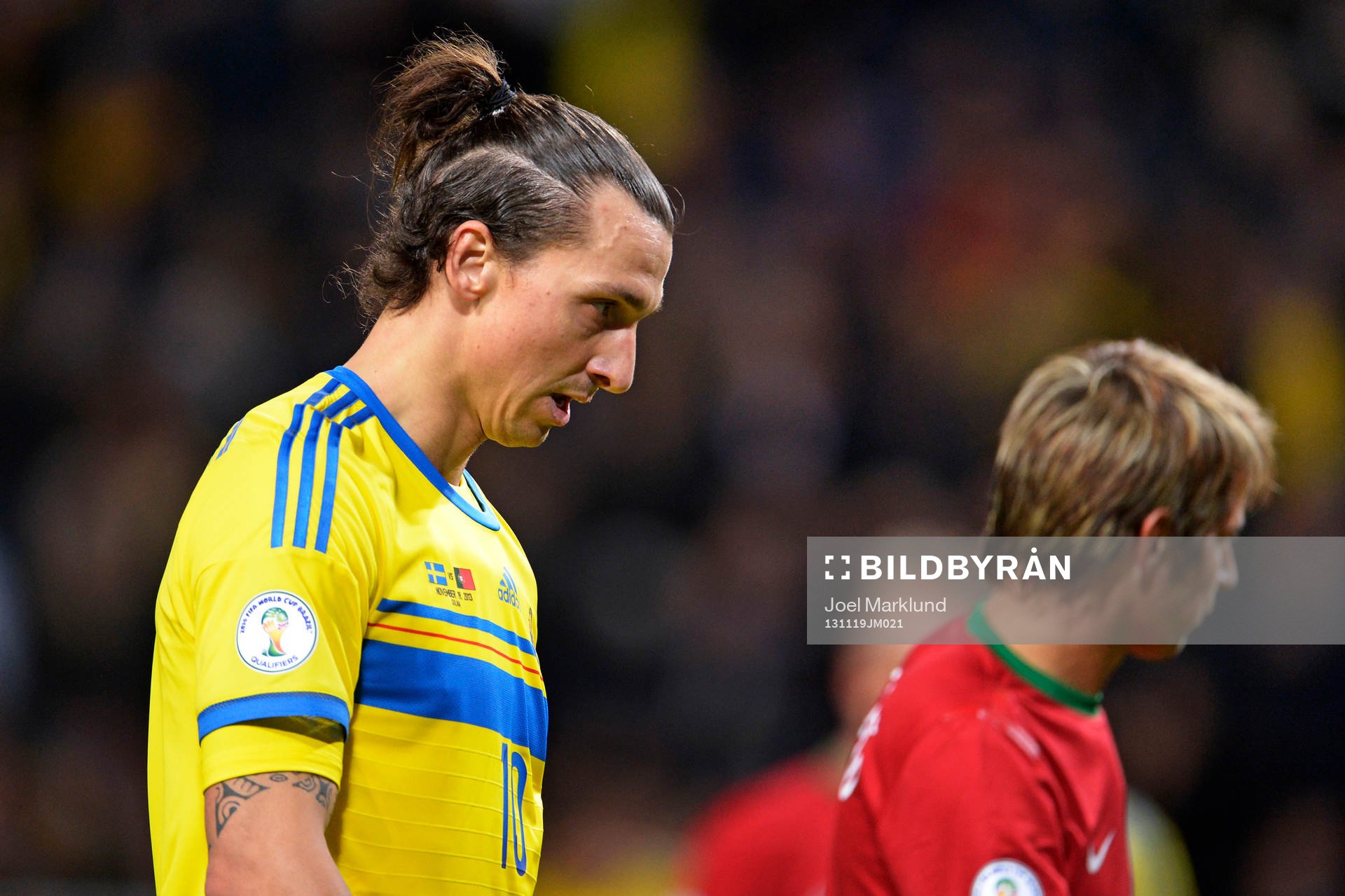 Sveriges Zlatan Ibrahimovic deppar