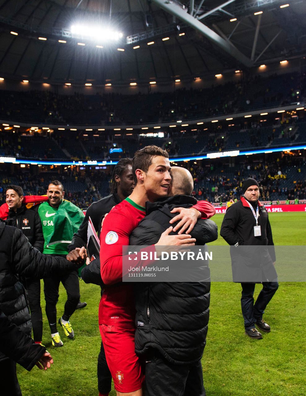 Portugals Cristiano Ronaldo kramas om