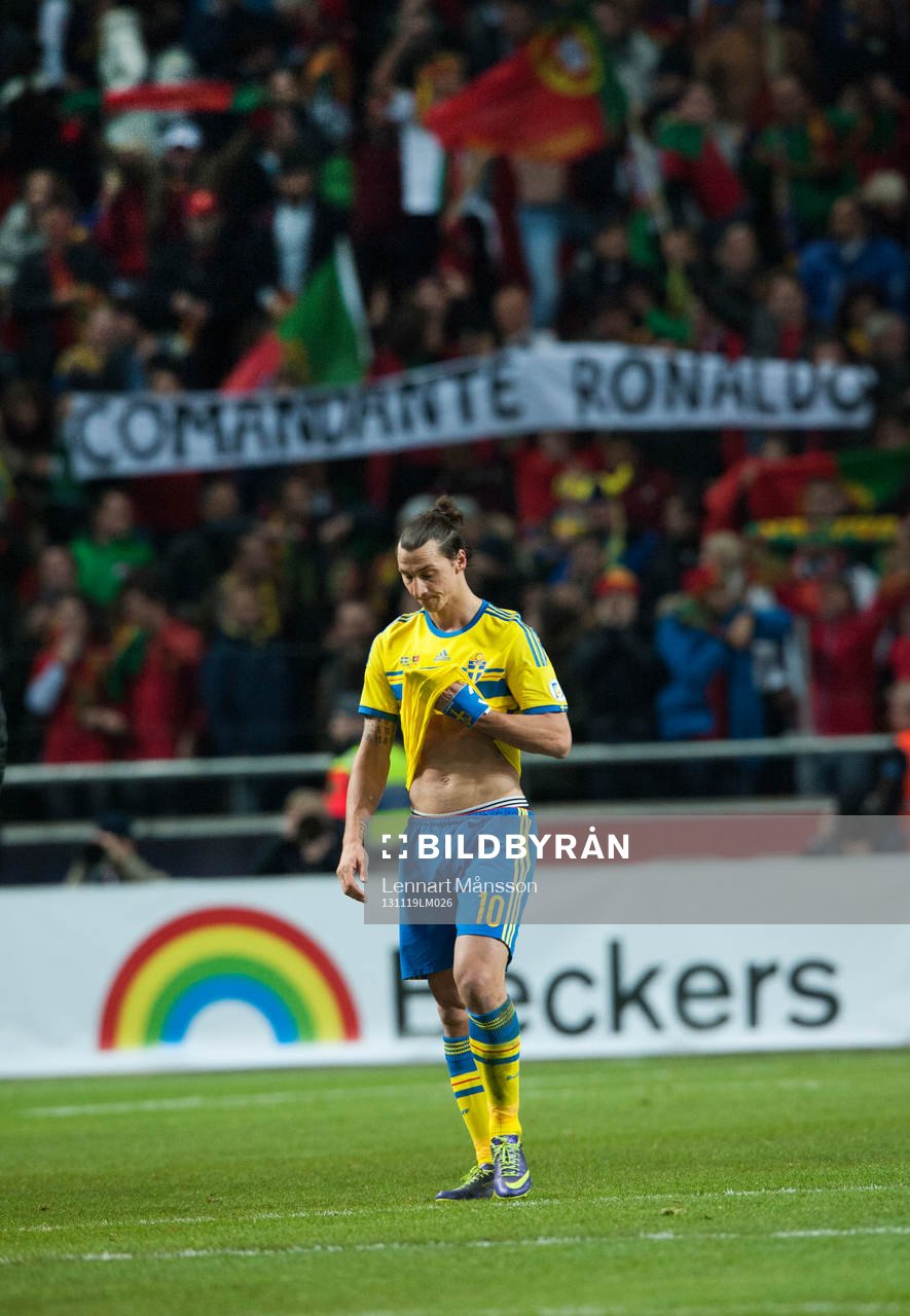 Slutsignal och Sveriges Zlatan Ibrahimovicn deppar framför