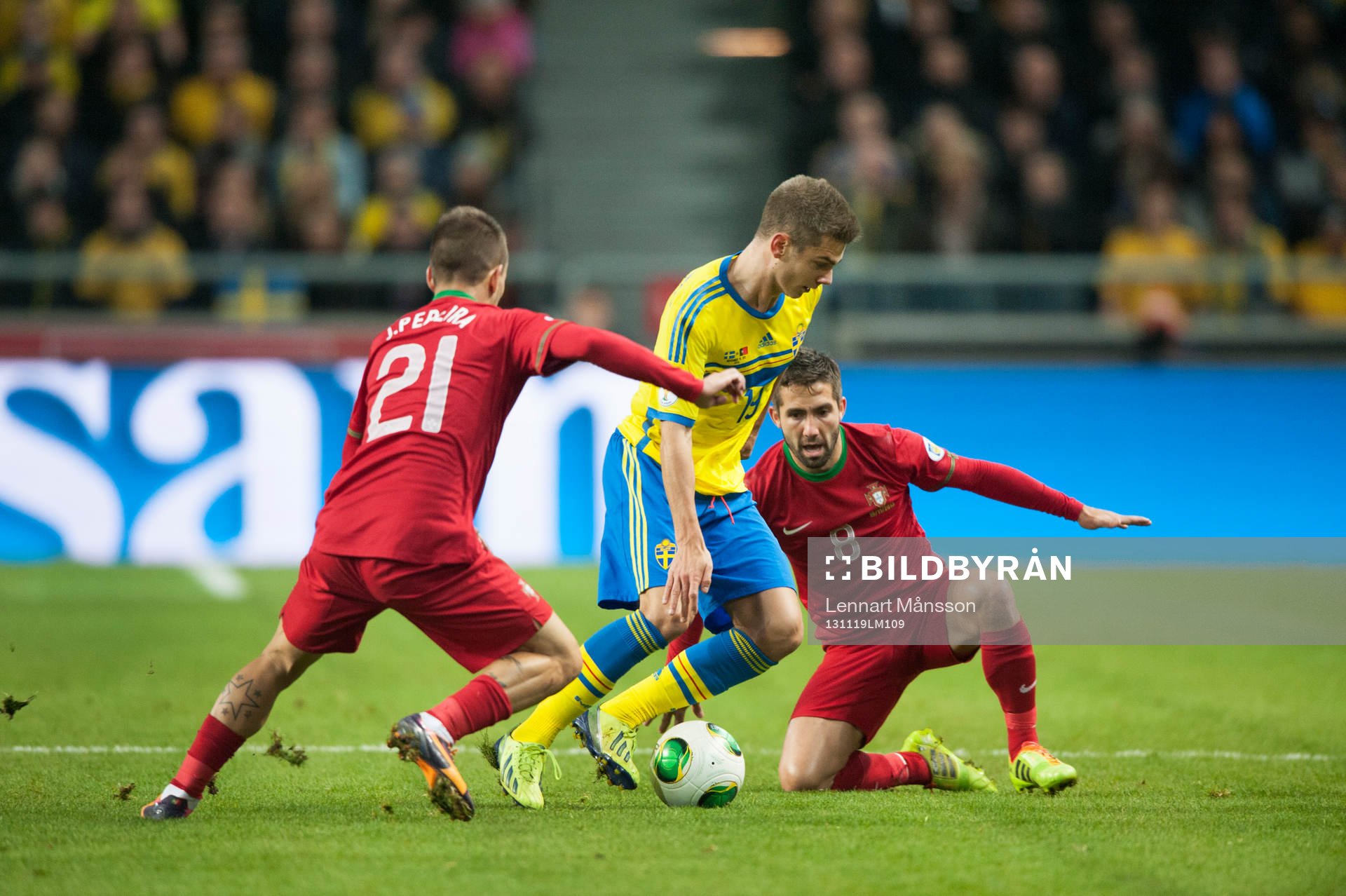 Sveriges Alexander Kacaniklic i VM-kvalet mellan Sverige