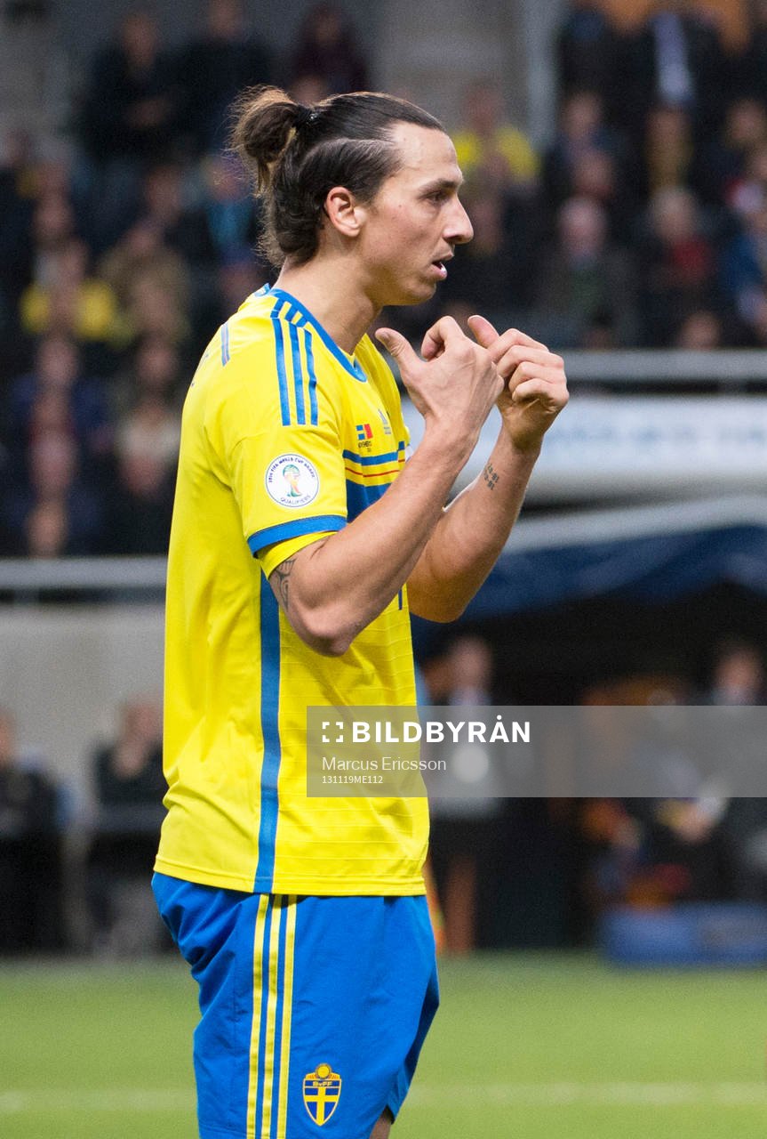 Sveriges Zlatan Ibrahimovic