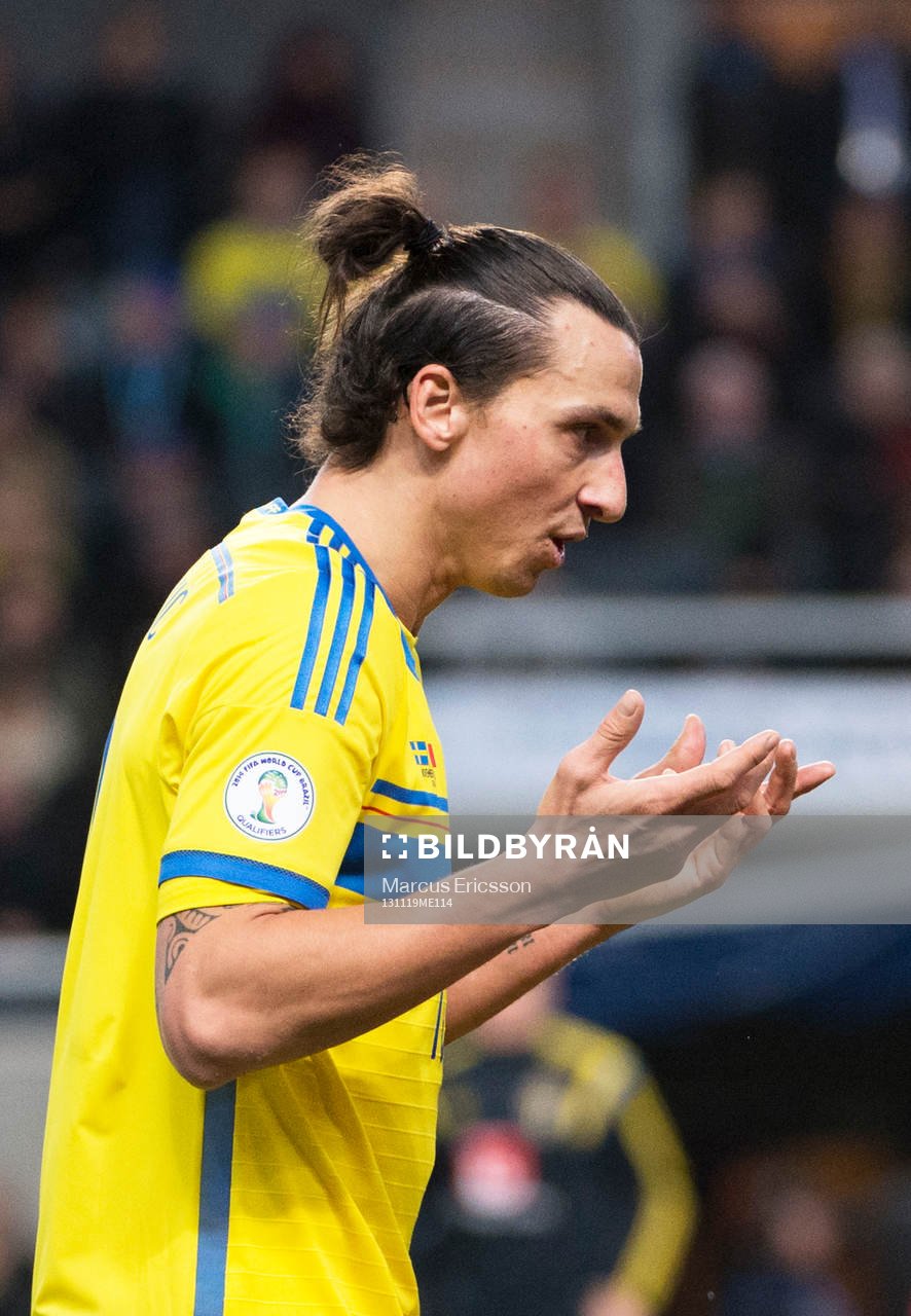 Sveriges Zlatan Ibrahimovic