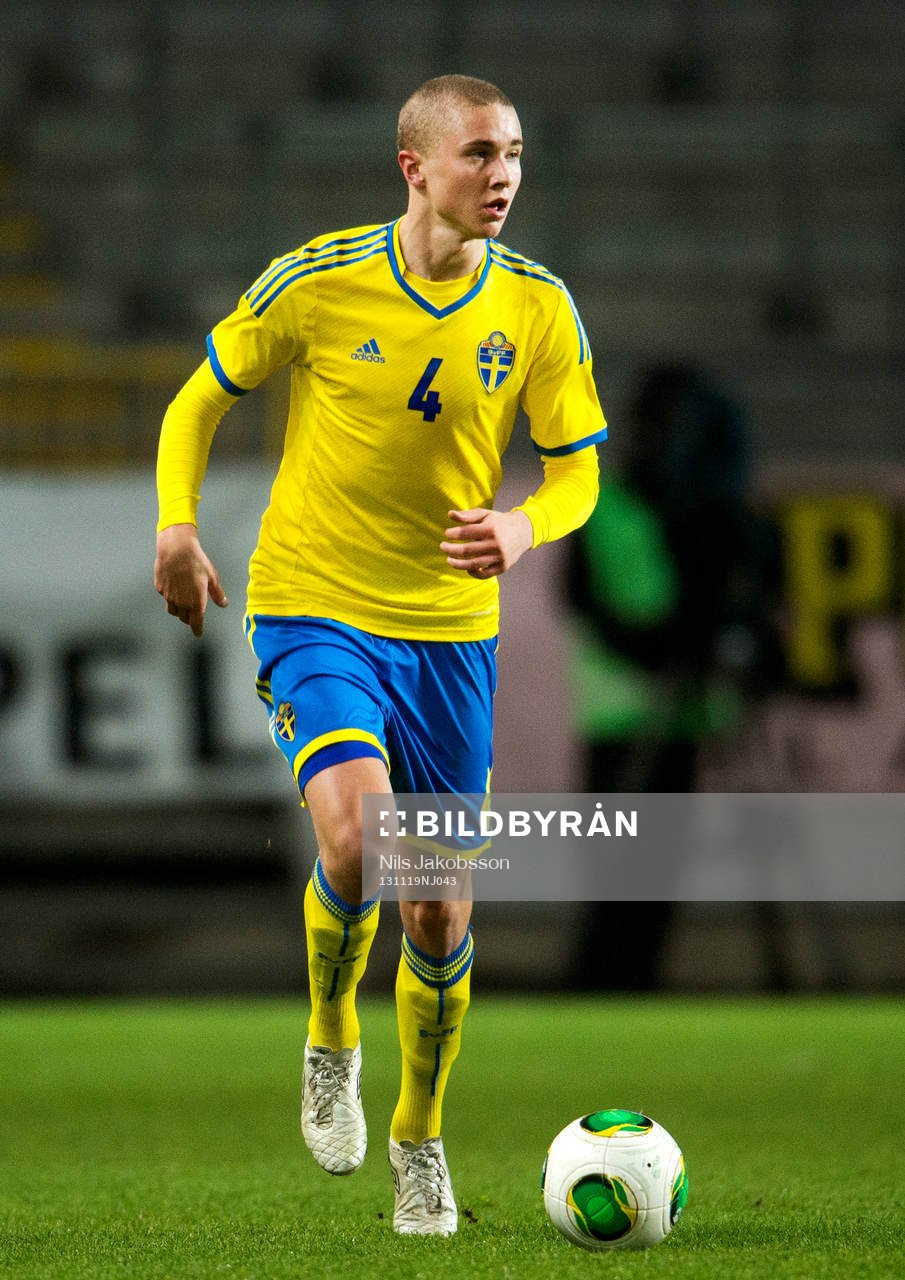 Sveriges Sebastian Holmén
