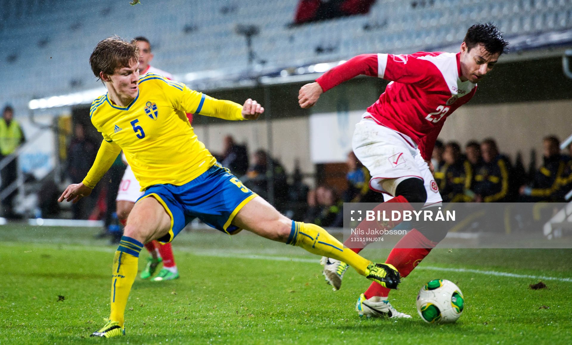 Sveriges Emil Krafth